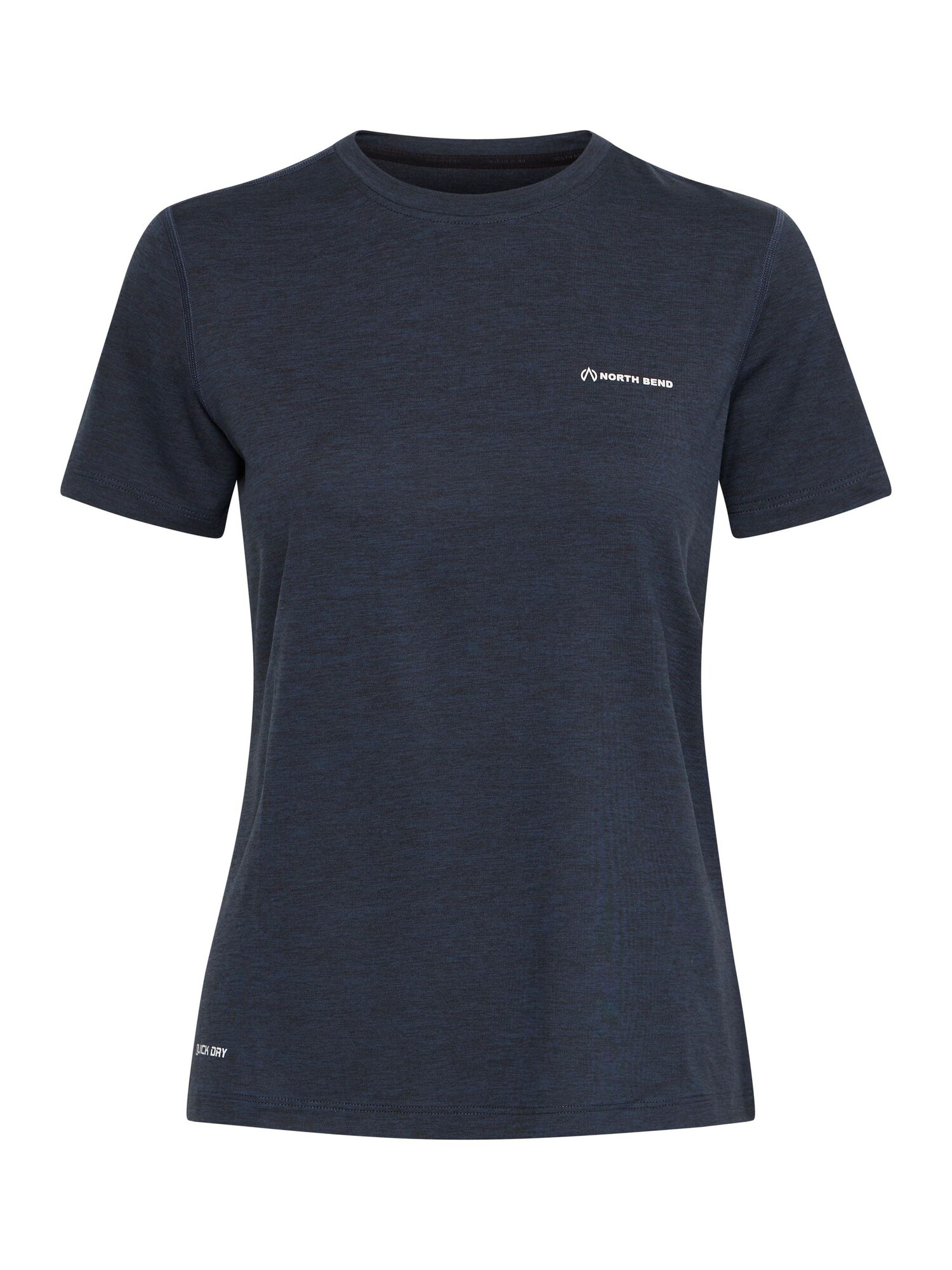North Bend Camiseta funcional 'Adriana'  navy / blanco