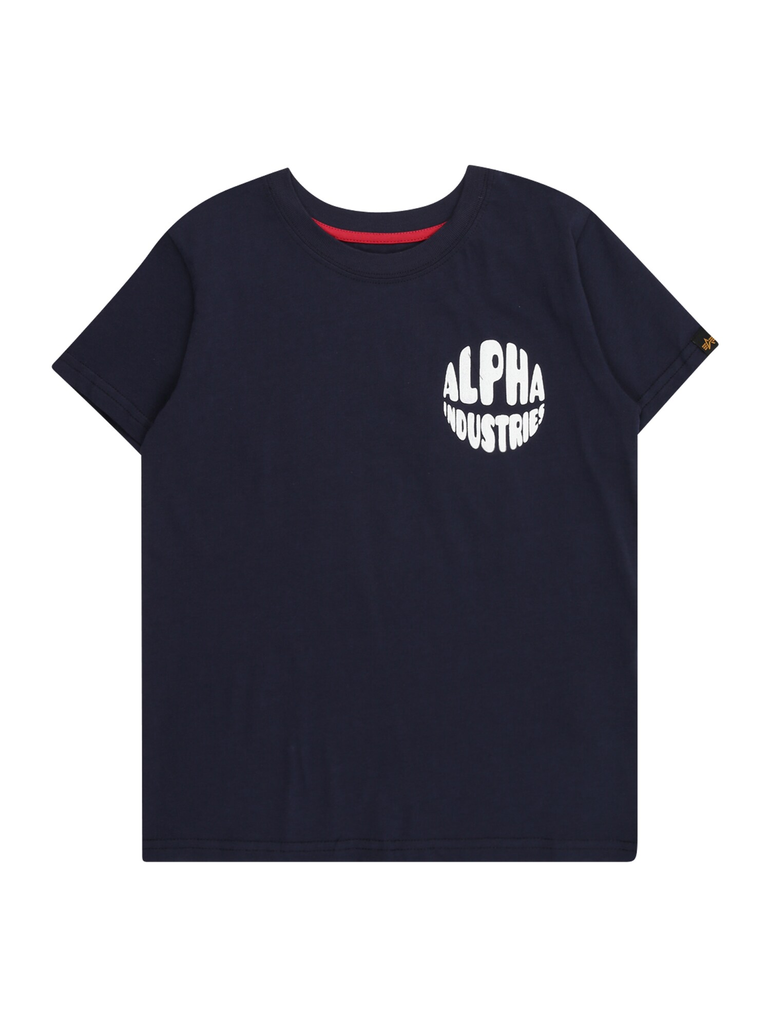 ALPHA INDUSTRIES Tricou  bleumarin / alb
