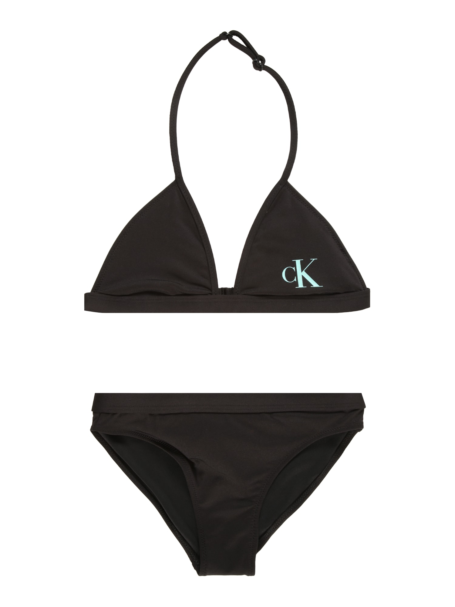 Calvin Klein Swimwear Bikini  pasztellzöld / fekete