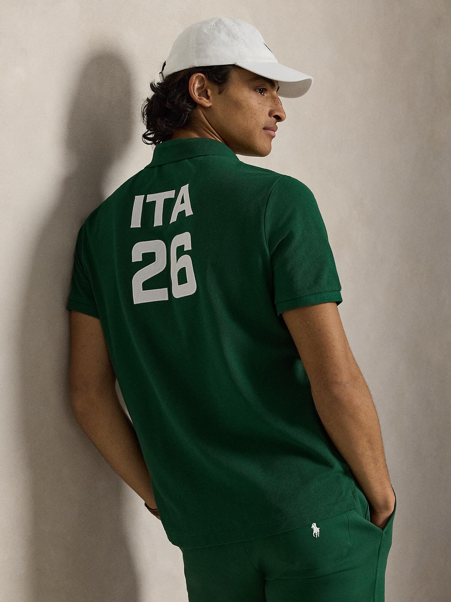 Polo Ralph Lauren Camiseta  pino / blanco – imagen 3