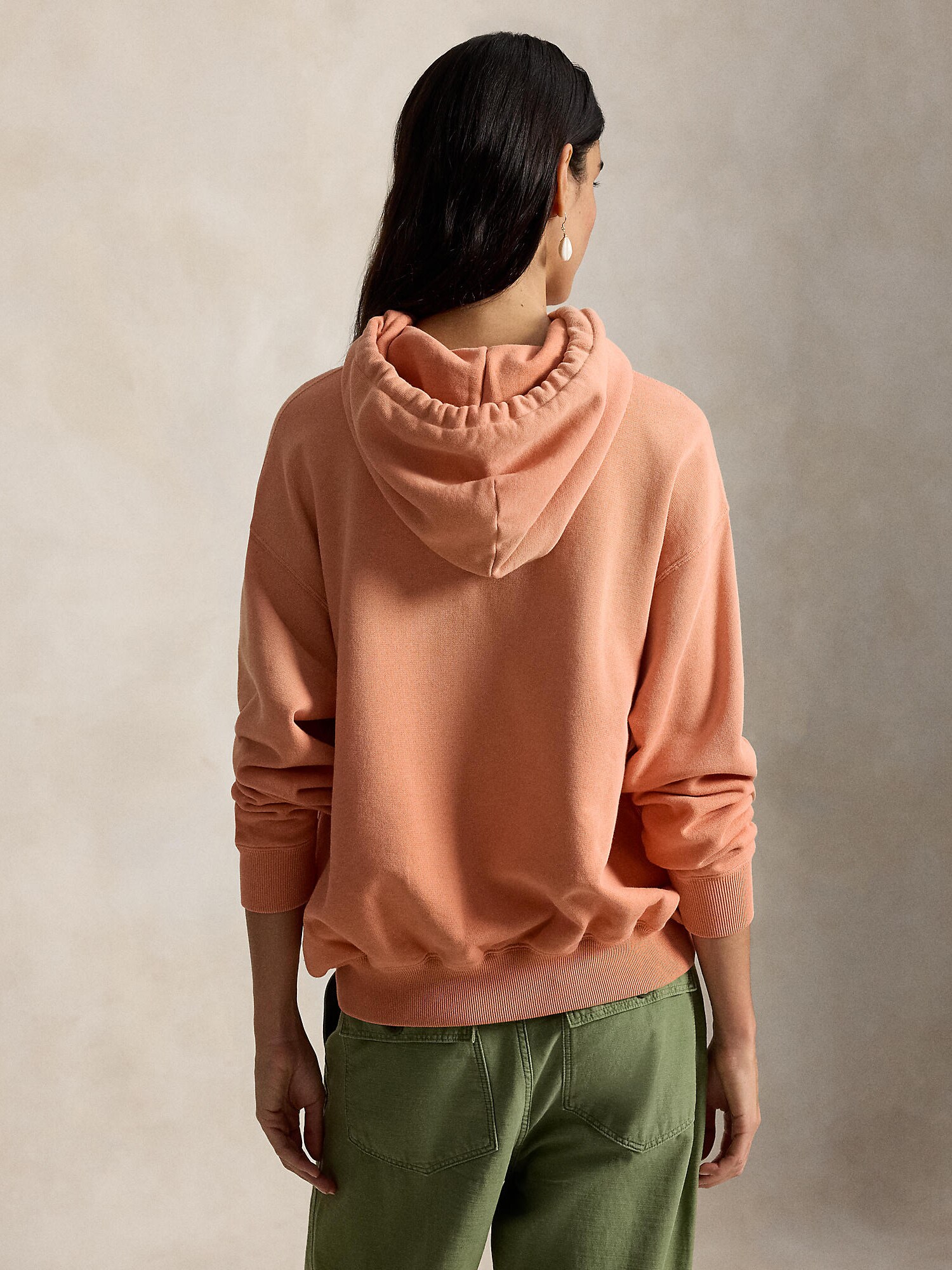 Polo Ralph Lauren Sudadera 'ISLAND'  coral / blanco – imagen 3