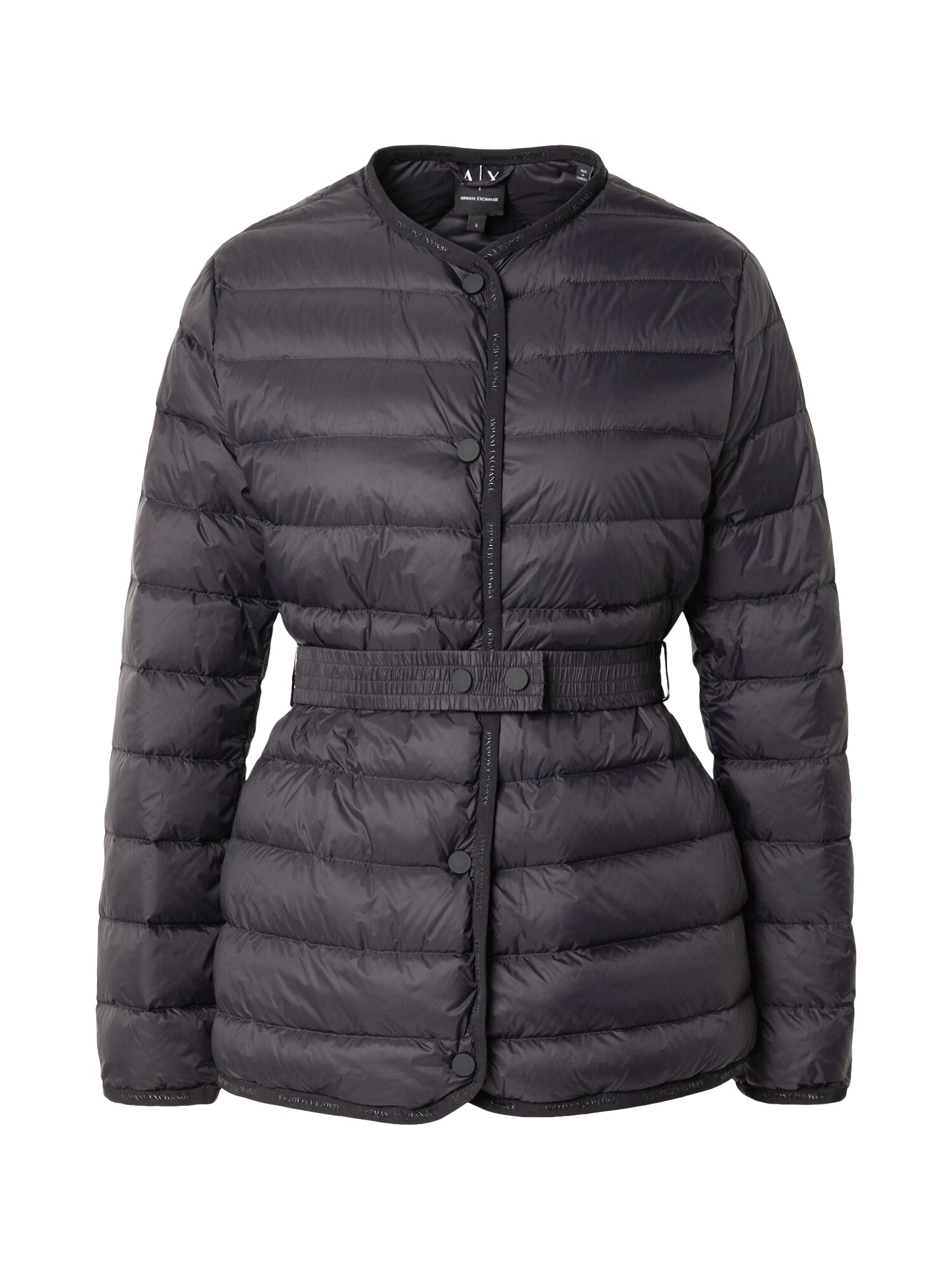 ARMANI EXCHANGE Geacă de primăvară-toamnă  negru