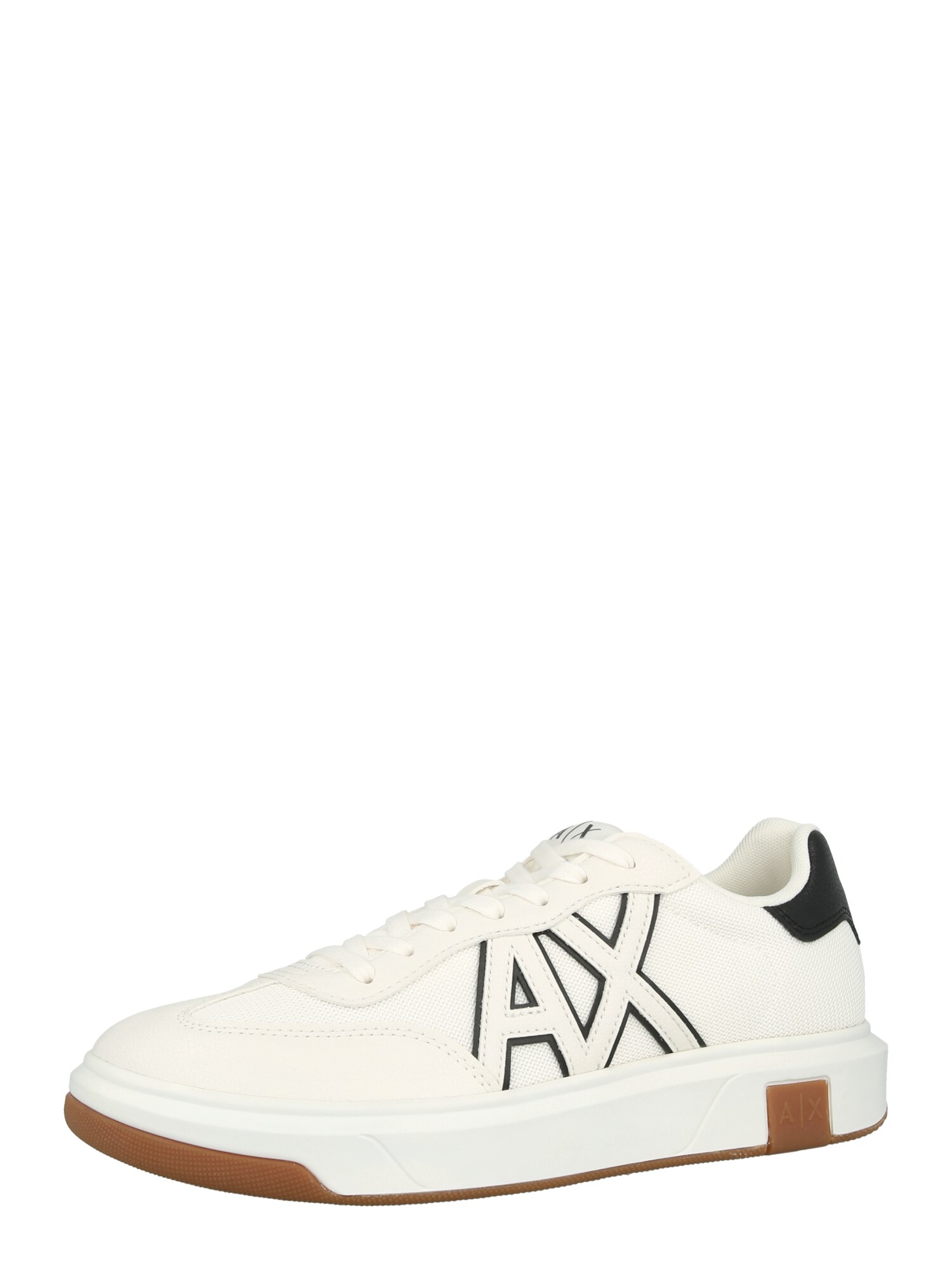 ARMANI EXCHANGE Sneaker low VENICE  negru / alb murdar