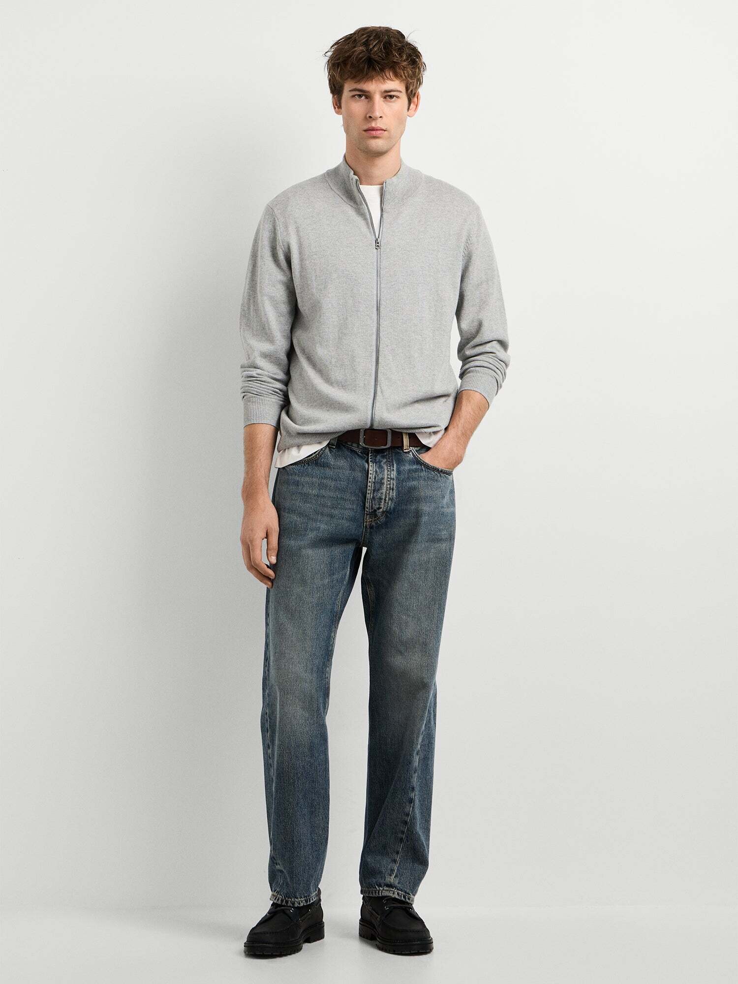Pepe Jeans Cárdigan 'Andre' gris – imagen 3