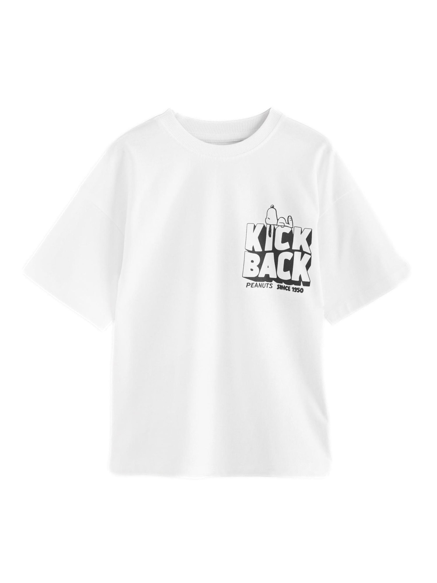 Next Tricou  negru / alb