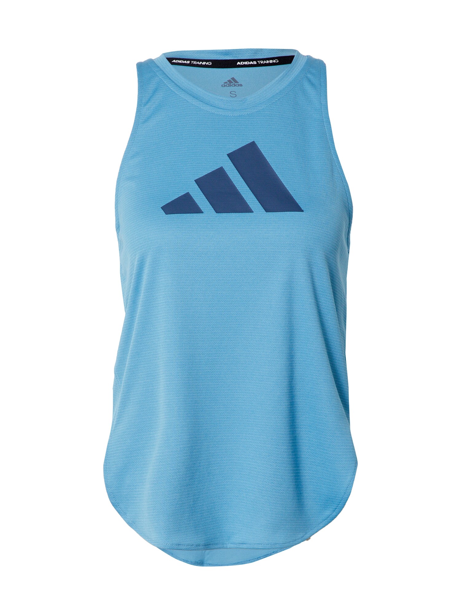 ADIDAS PERFORMANCE Sportiniai marškinėliai be rankovių  šviesiai mėlyna / tamsiai mėlyna