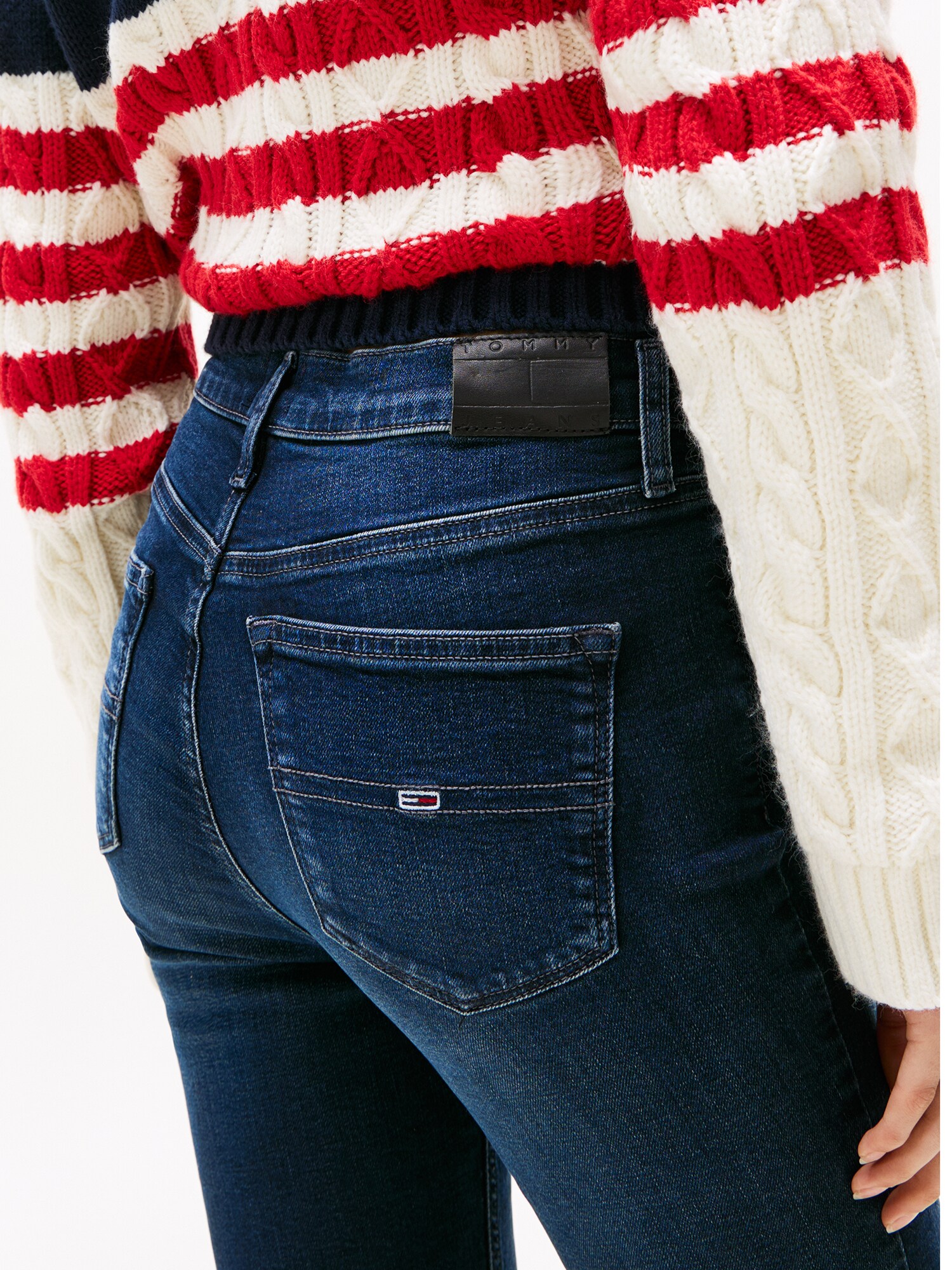 Tommy Jeans Džínsy 'NORA' modrá denim (obrázok 5)