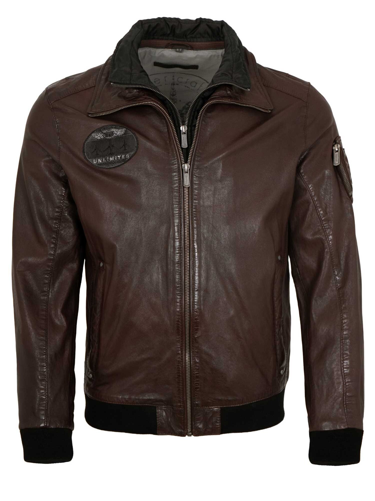 deercraft Chaqueta de entretiempo 'DMCris' marrón oscuro