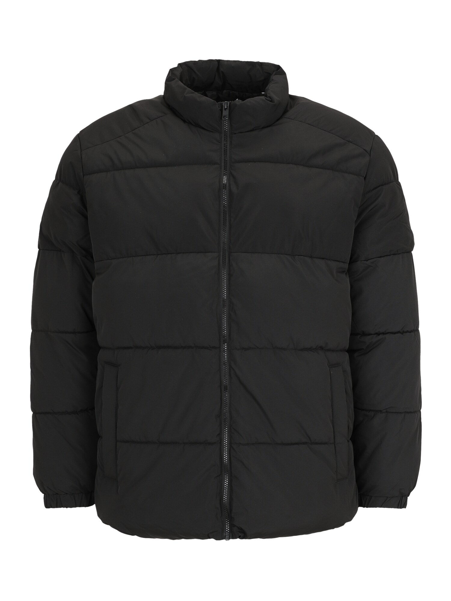 Jack & Jones Plus Zimska jakna 'JJMaze'  črna