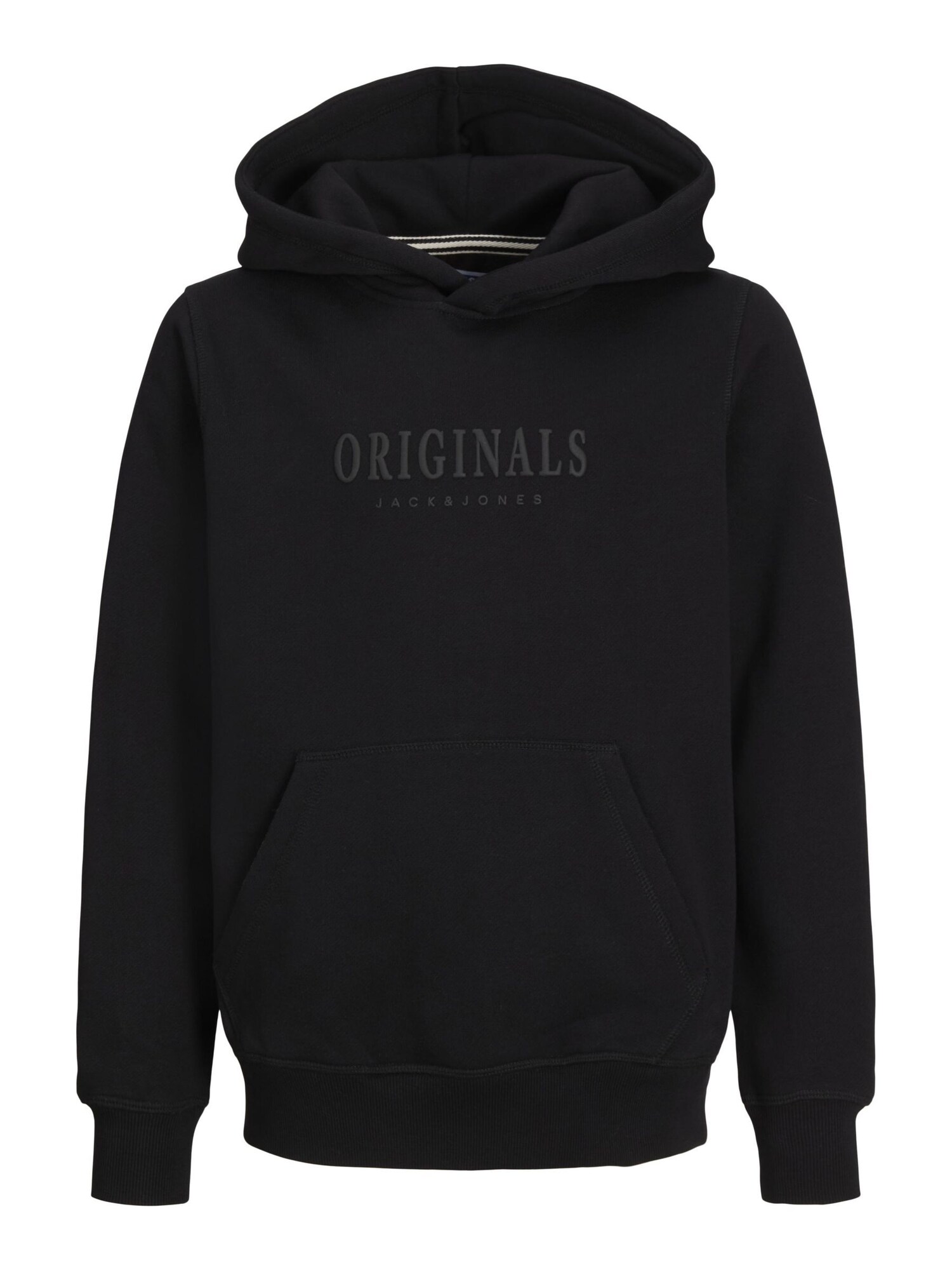 Jack & Jones Junior Mikina 'JORFrederiksberg'  čierna