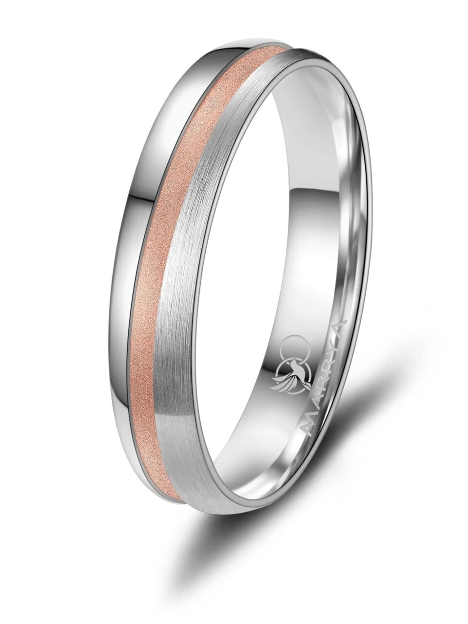 Ring 'MARRYA SI-24 Ehering aus Silber'