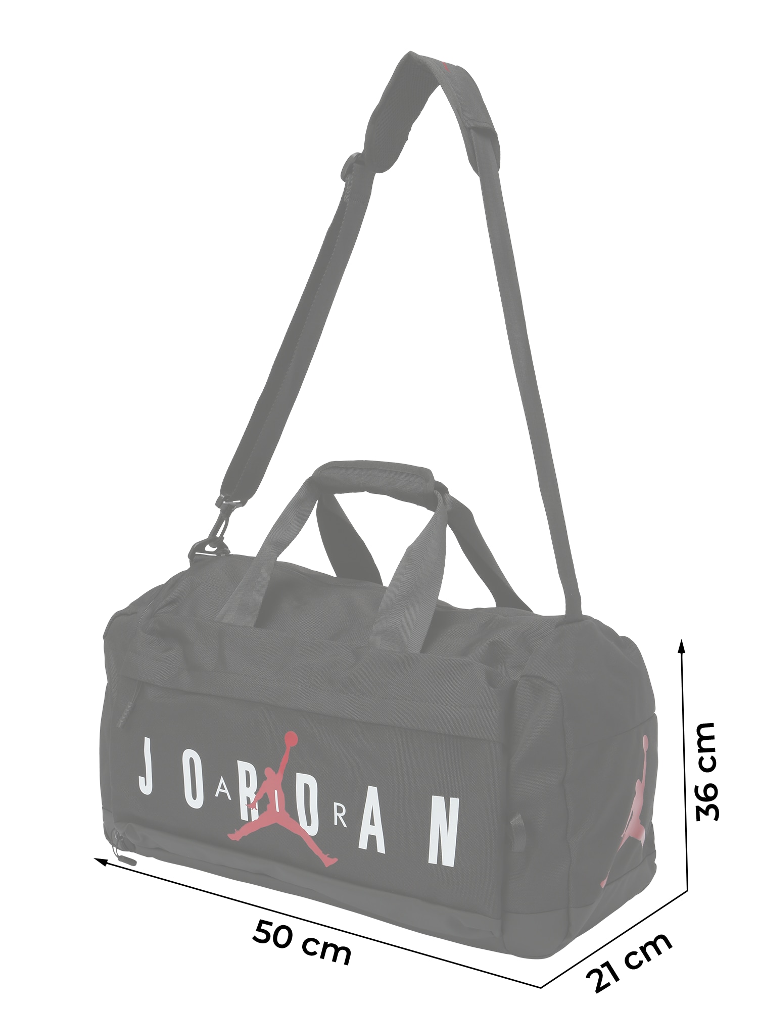Jordan Válltáska  piros / fekete / fehér termék 2. képe