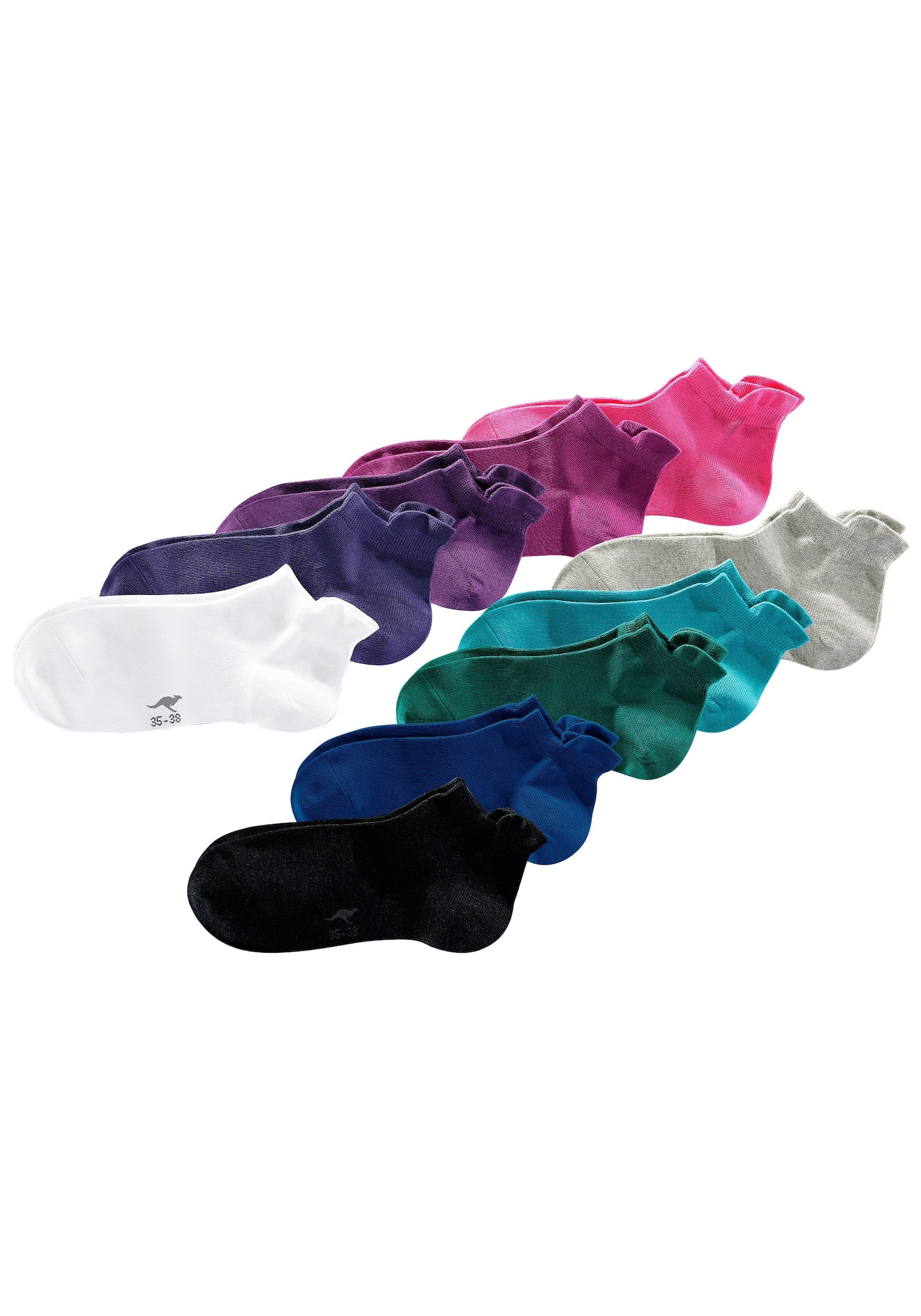 Thumbnail - KangaROOS Sneakersocken (10 Paar)