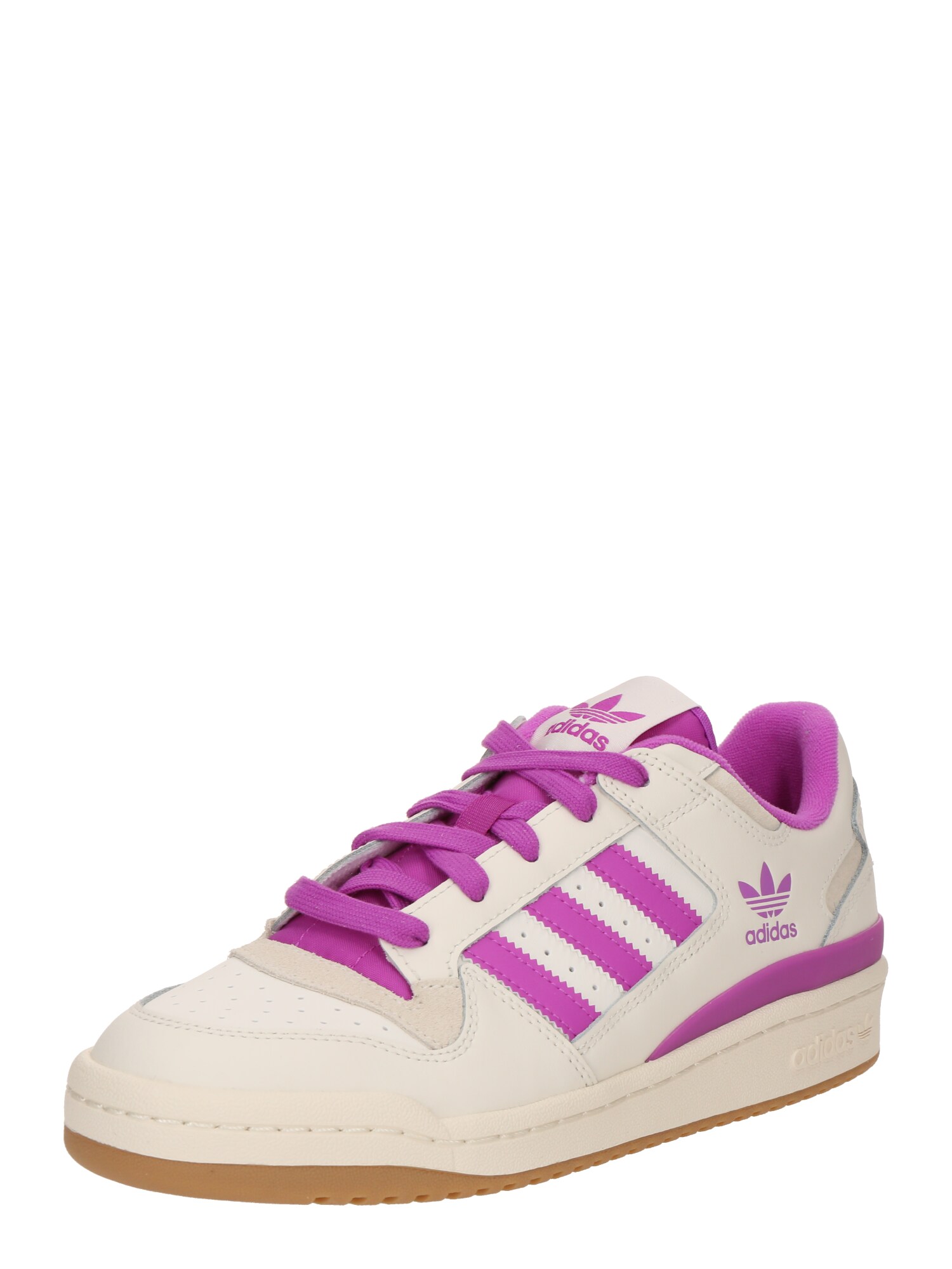 ADIDAS ORIGINALS Nízke tenisky 'FORUM' fialová / biela