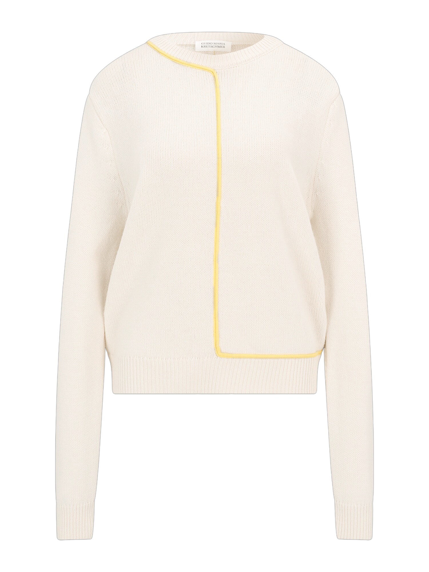Guido Maria Kretschmer Women Pulover Janique  ecru / galben