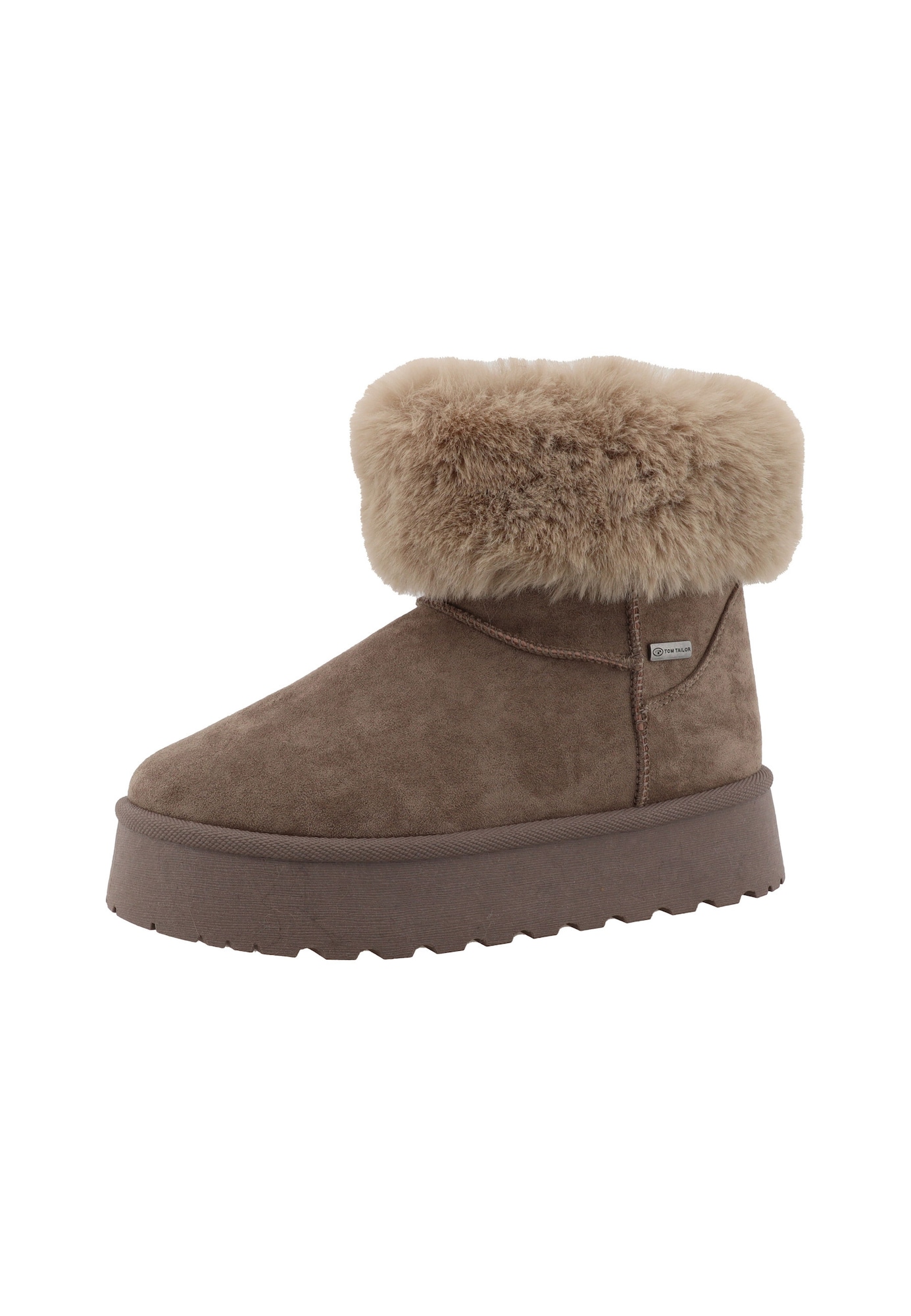 TOM TAILOR Botine maro