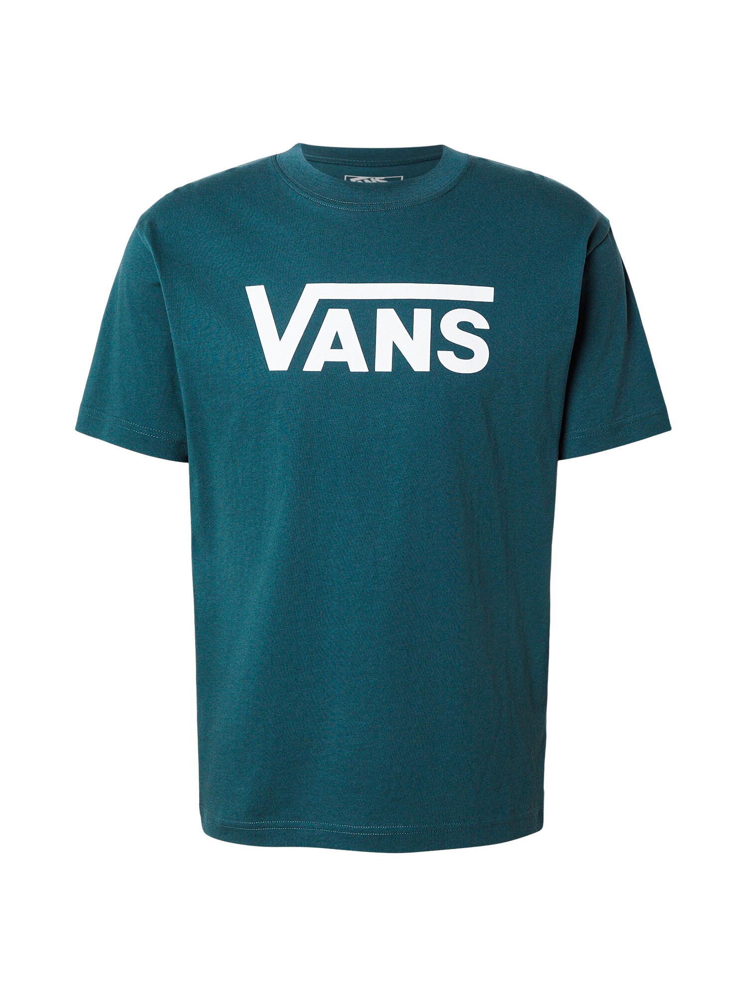 VANS Tricou Classic  verde petrol / alb