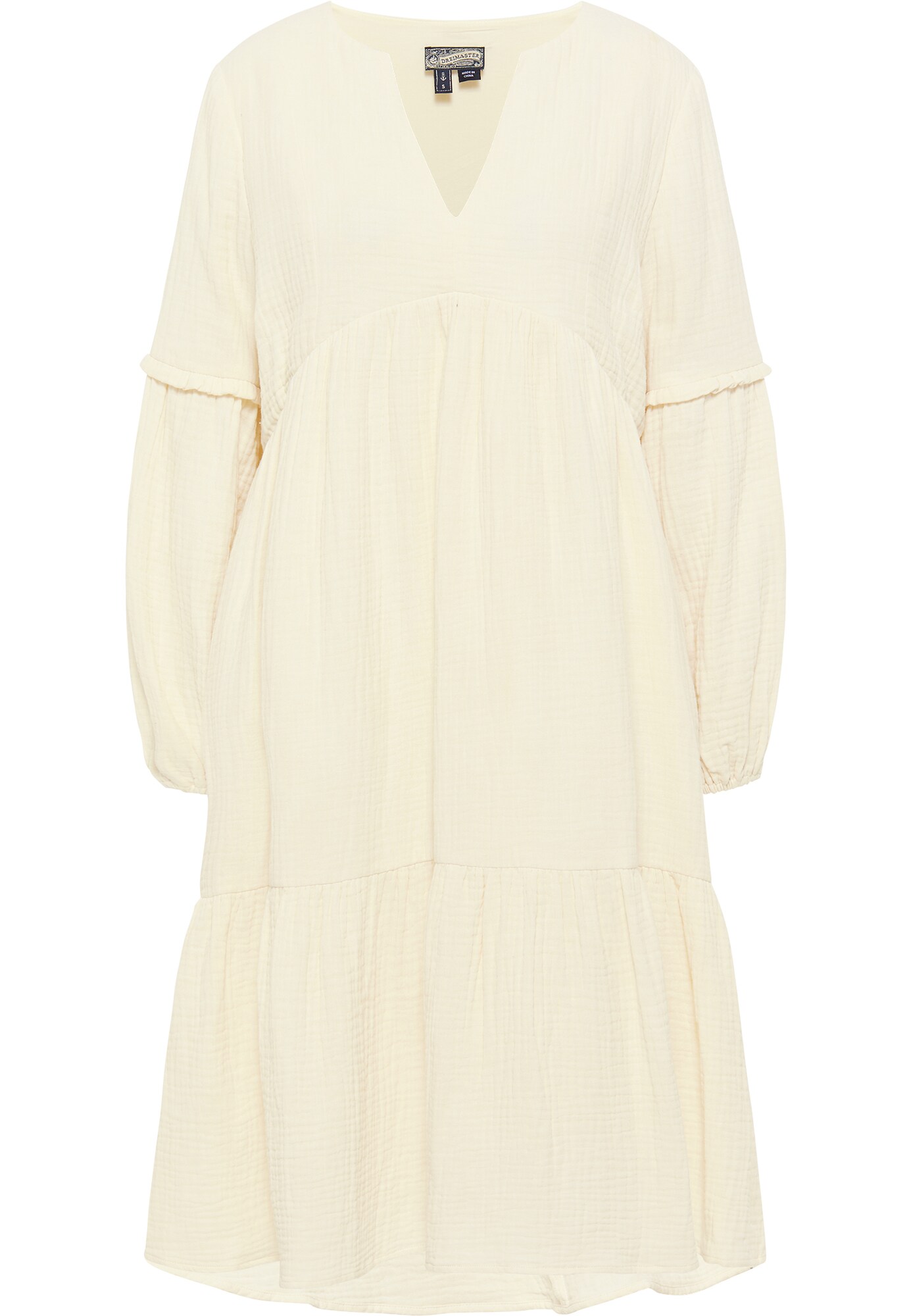 DreiMaster Vintage Rochie  alb lână