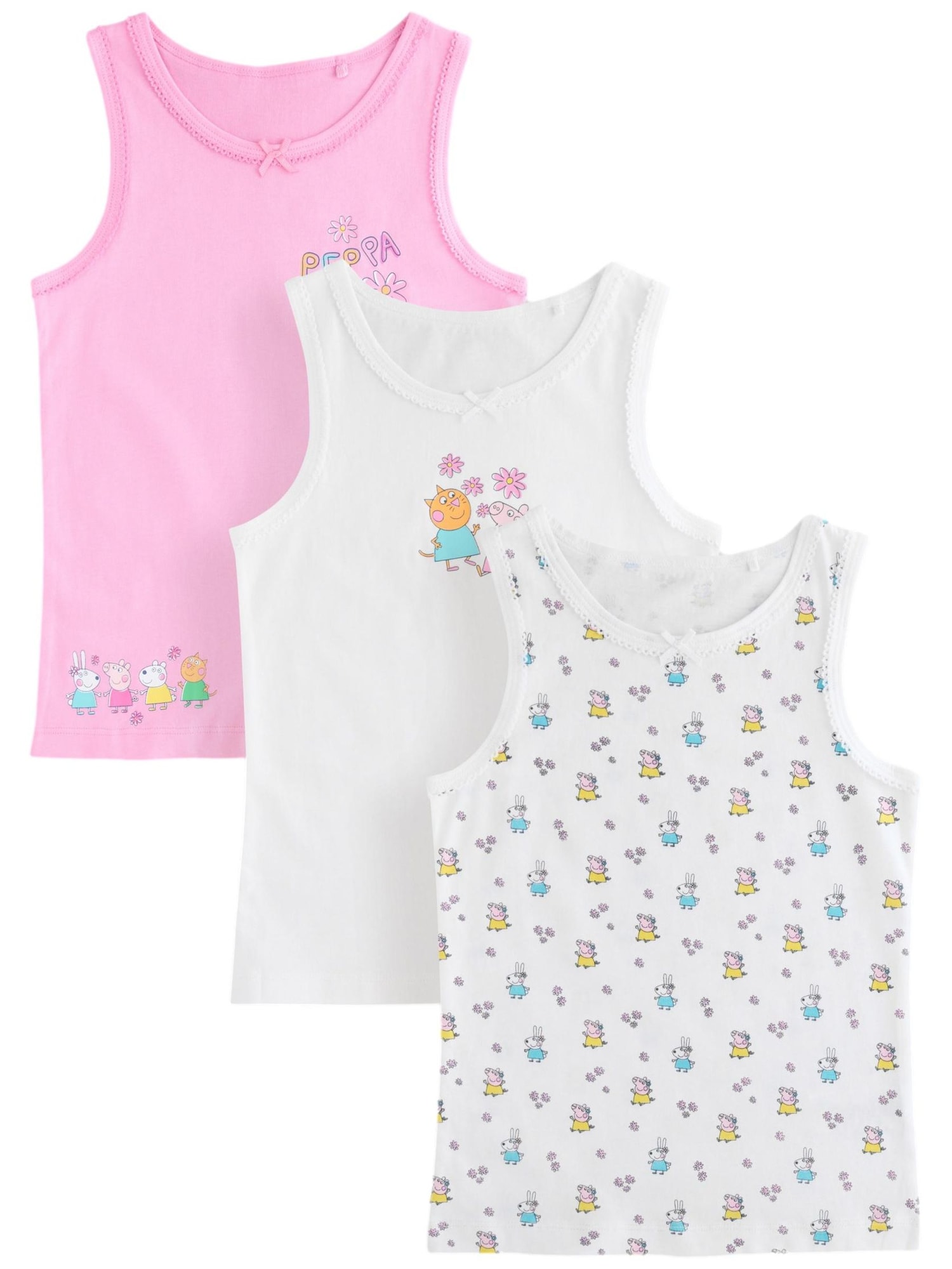 Next Top Peppa Pig  galben / portocaliu / roz / alb