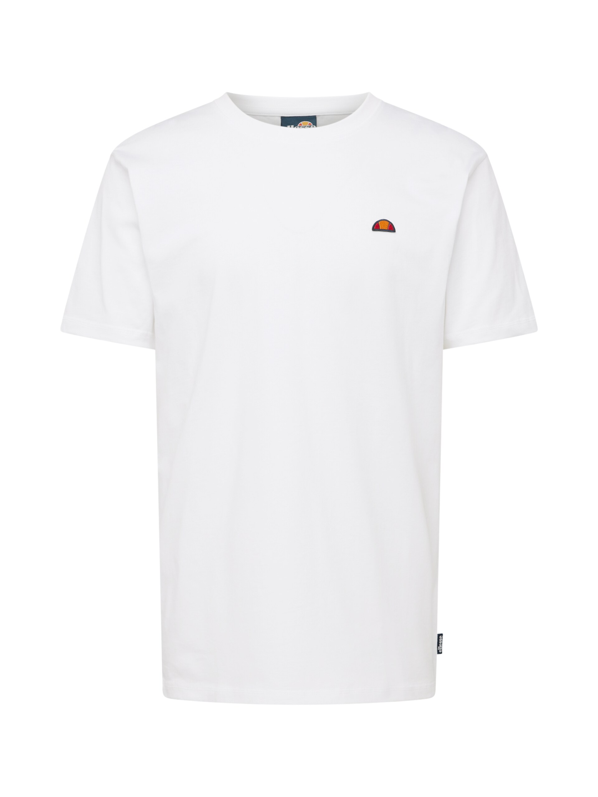 ELLES T-shirt 'Cassica' marinblå / orange / röd herr