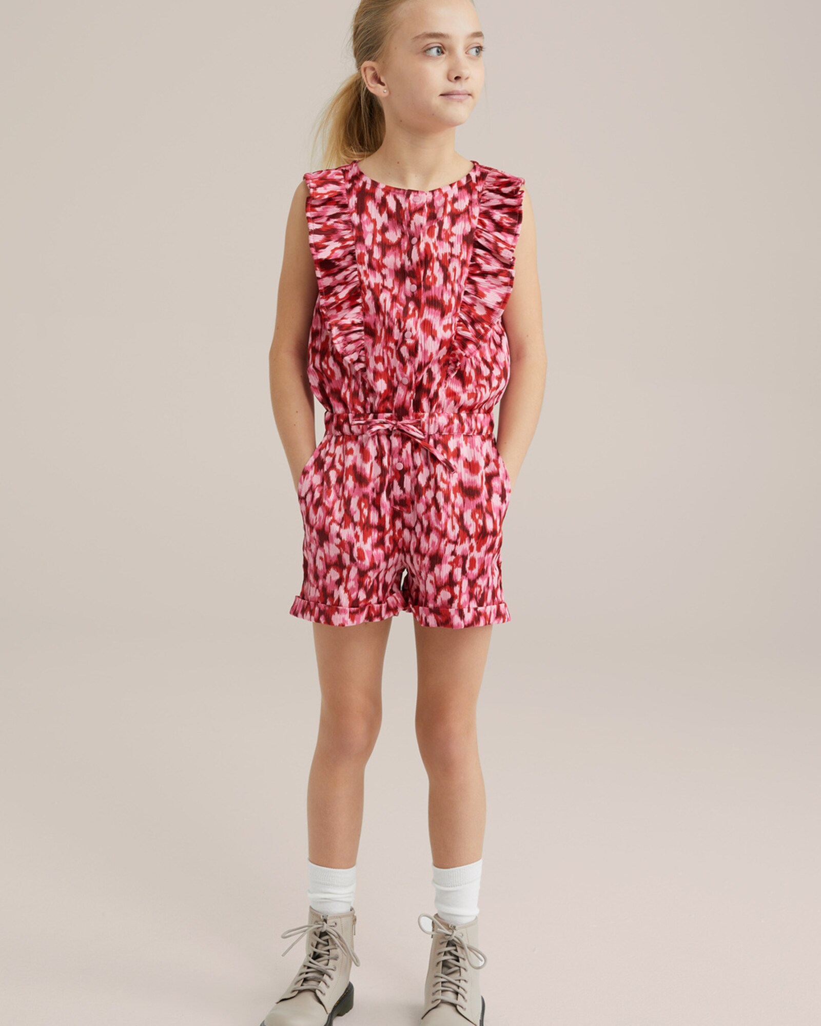 WE Fashion Kezeslábasok  világos-rózsaszín / sötét-rózsaszín termék 2. képe