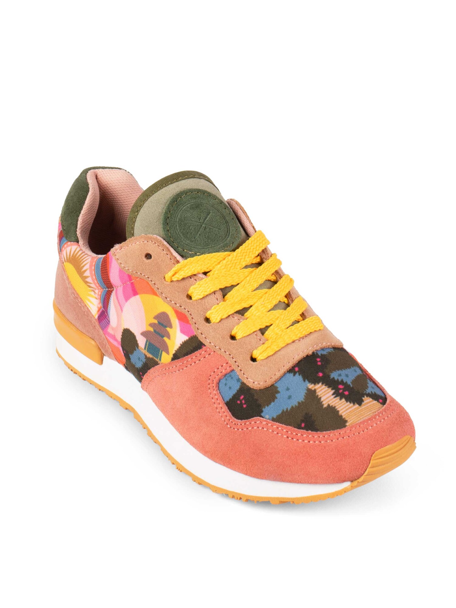 Inkkas Sneaker Low Inkkas Samadhi Sneaker Handgefertigter Damen-Sneaker In Sunset-Farben