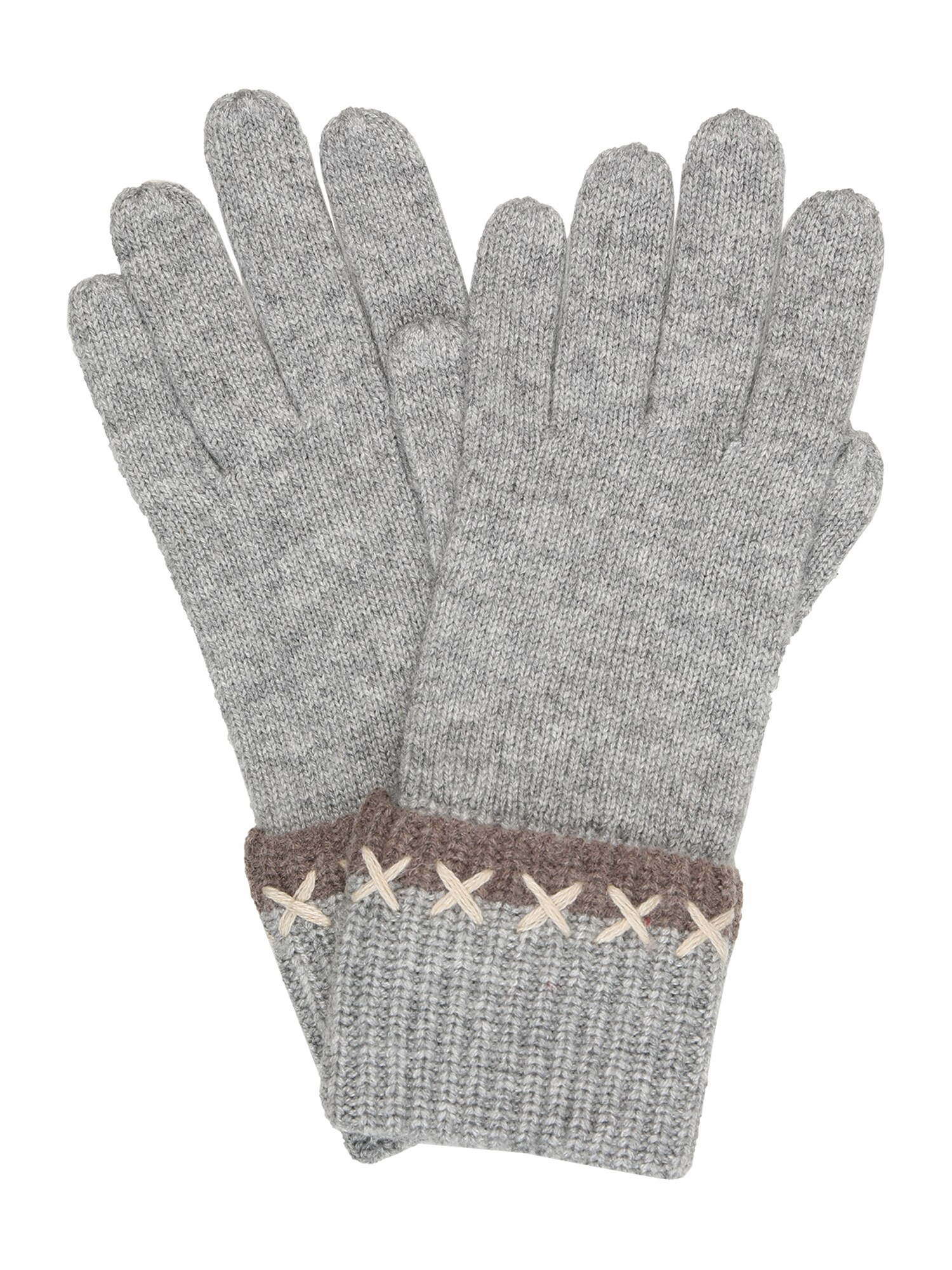 CODELLO Luvas com dedos  bege / cinzento / taupe
