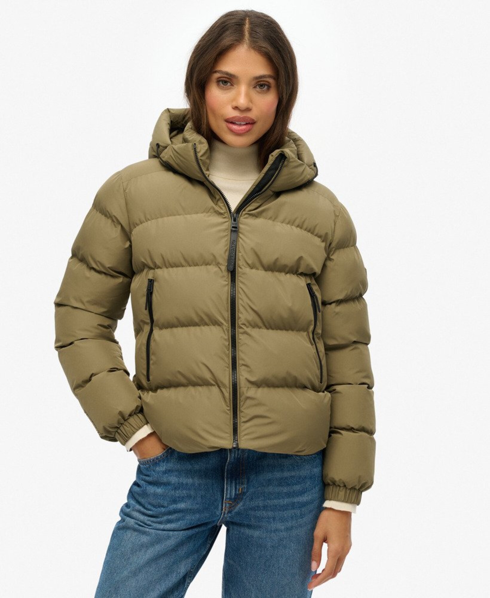 Superdry & Co Prechodná bunda olivová (obrázok 5)