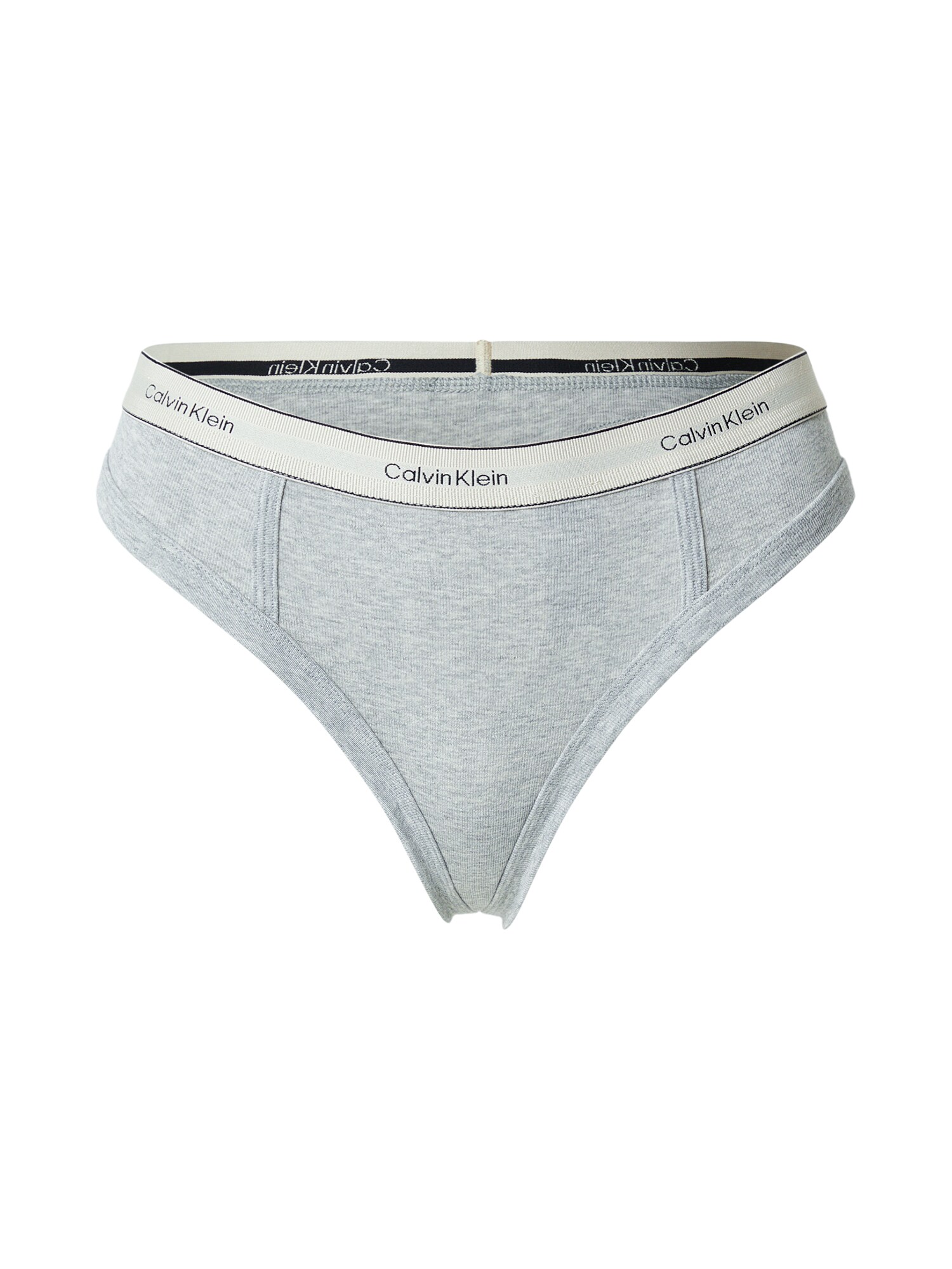 Calvin Klein Underwear Tanga  gri / negru / alb