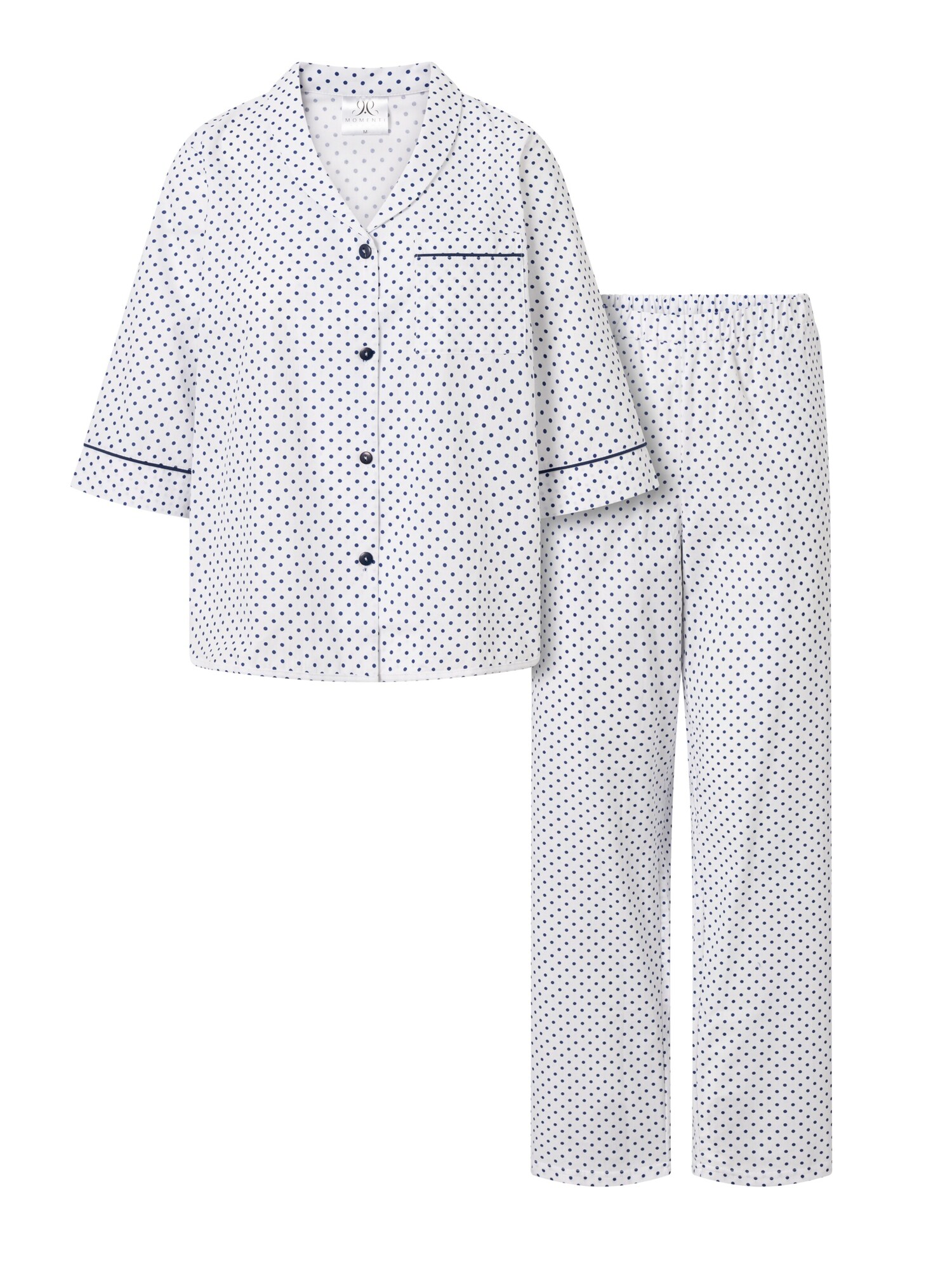 Momenti Per Me Pijama 'Ms. President'  blanco