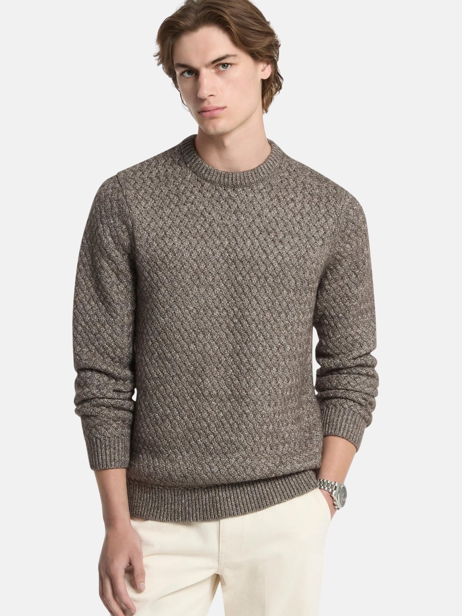 Michael Kors Jersey 'Maglieria' chocolate – imagen 3