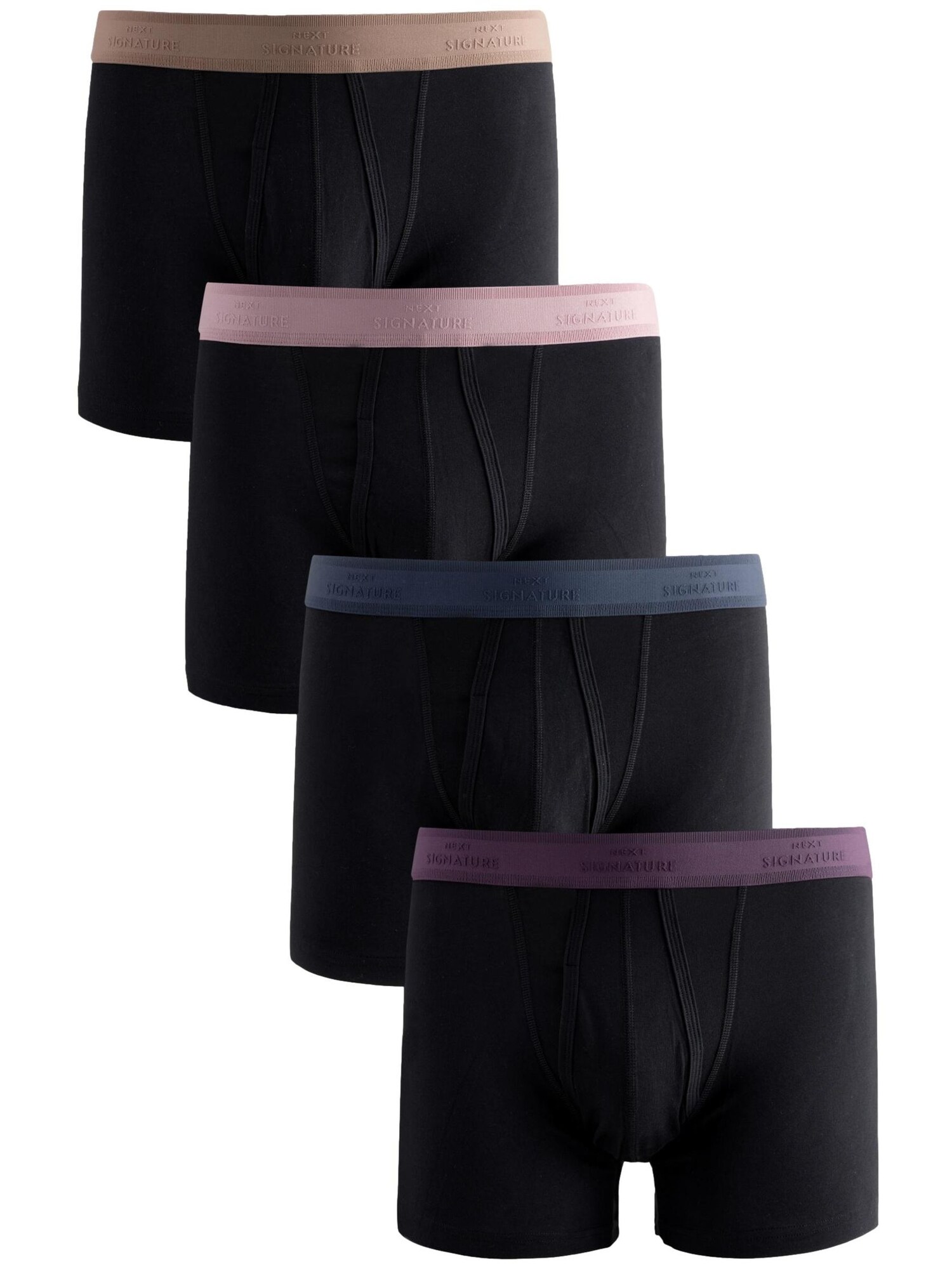 Next Boxeri  safir / lila / mov liliachiu / negru