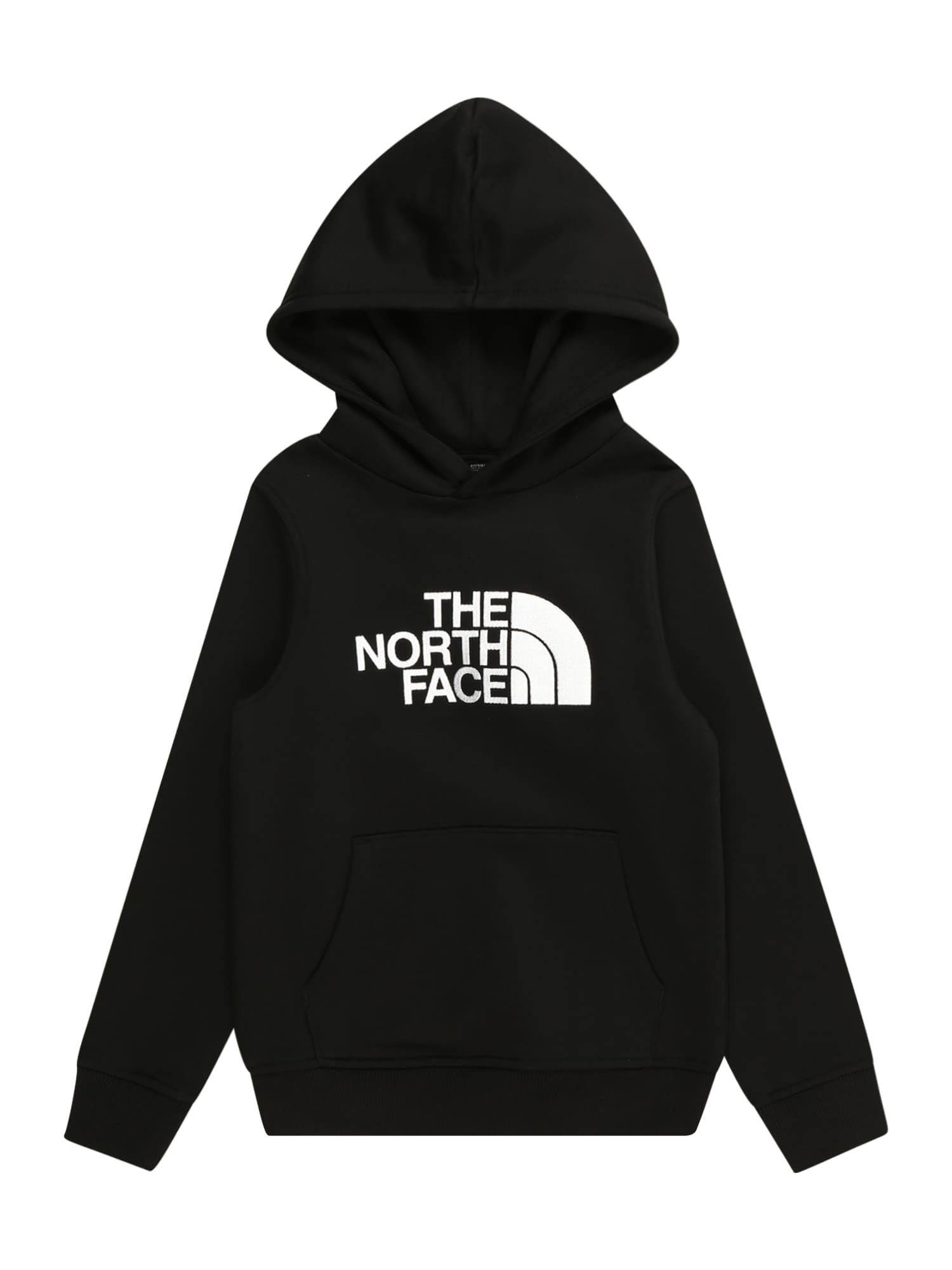THE NORTH FACE Sportska sweater majica 'DREW PEAK'  crna / bijela