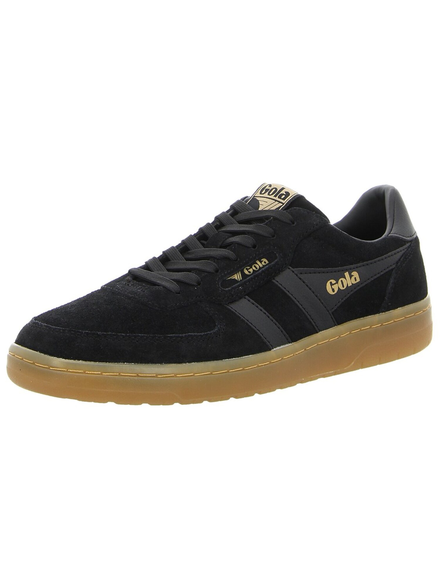 Gola Zapatos con cordón 'Sneaker Low Herren CMB571-BB Echtleder in schwarz'  negro