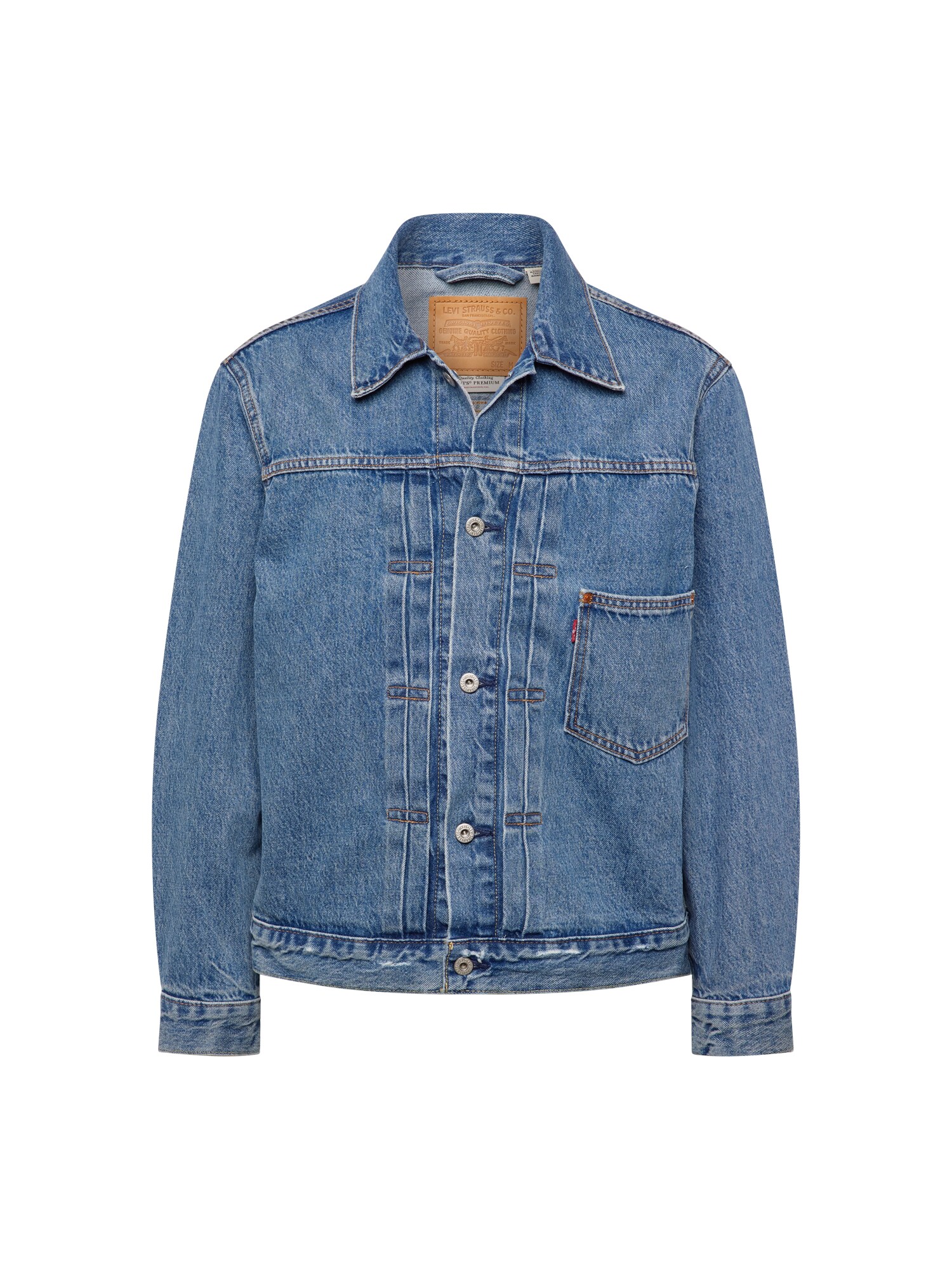 LEVI'S ® Prechodná bunda 'Type I'  modrá denim