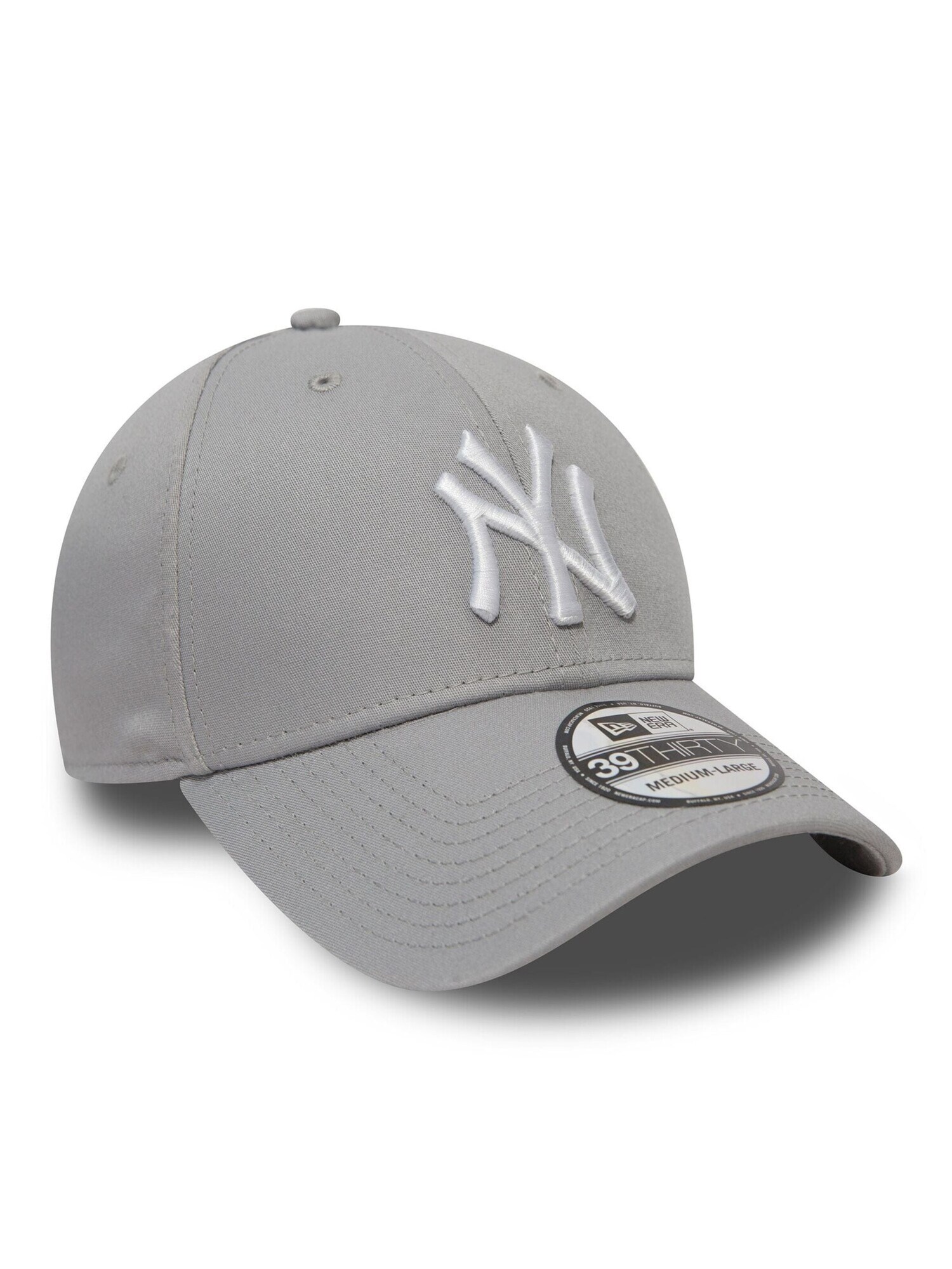 NEW ERA Gorra '39THIRTY LEAGUE BASIC NEYYAN' gris – imagen 3