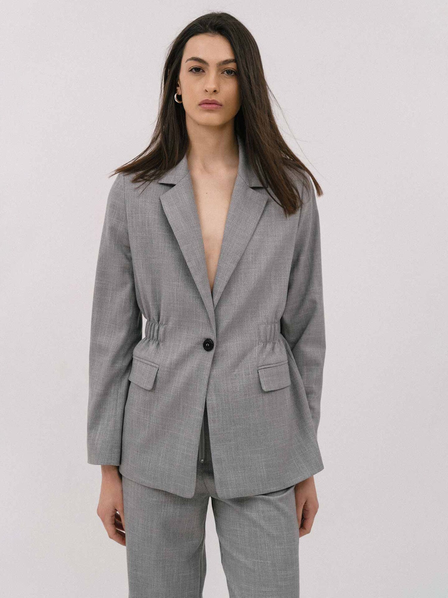4TAILORS Sacou Scorching  gri