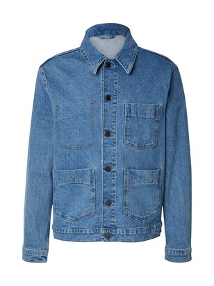 Guido Maria Kretschmer Men Tussenjas ‘Eduard’ Blauw denim