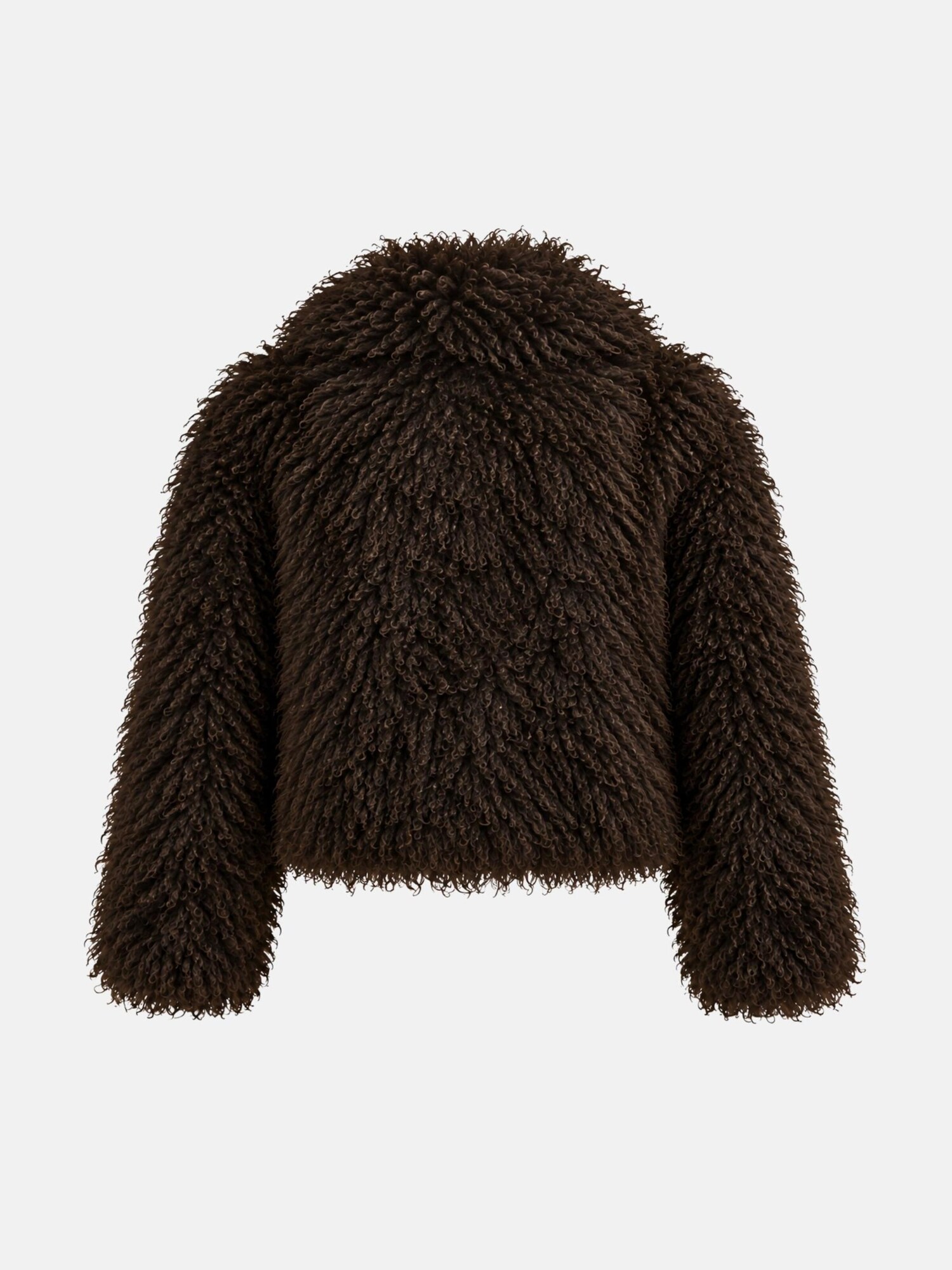 Michael Kors Abrigo de invierno 'Pelliccia' marrón oscuro – imagen 2