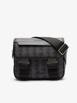 LACOSTE Bolso de hombro 'The Blend'  negro