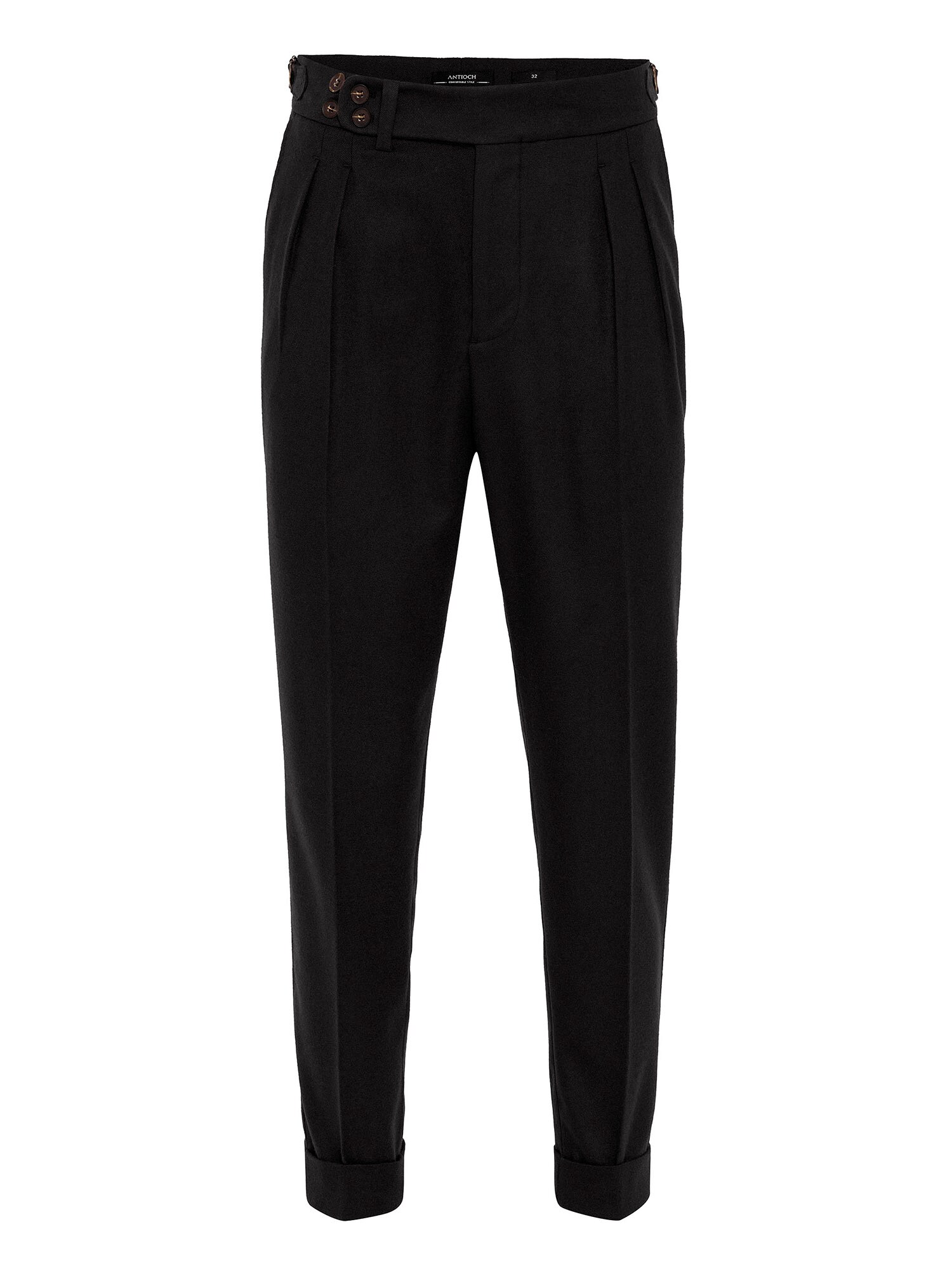 Antioch Pantaloni cutați  negru