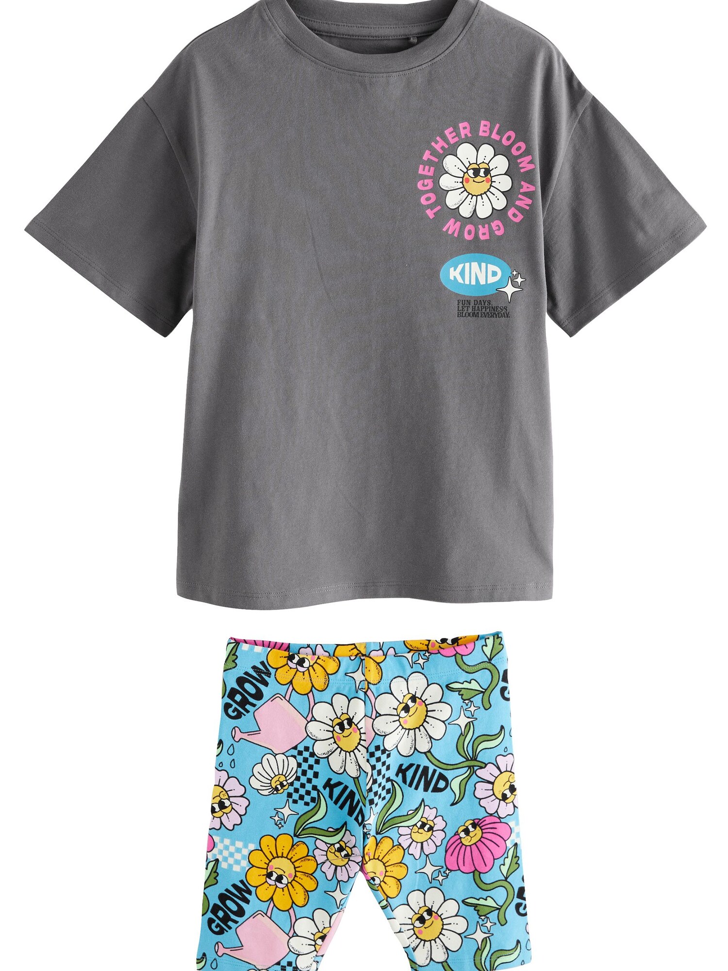 Next Tricou  gri / mai multe culori
