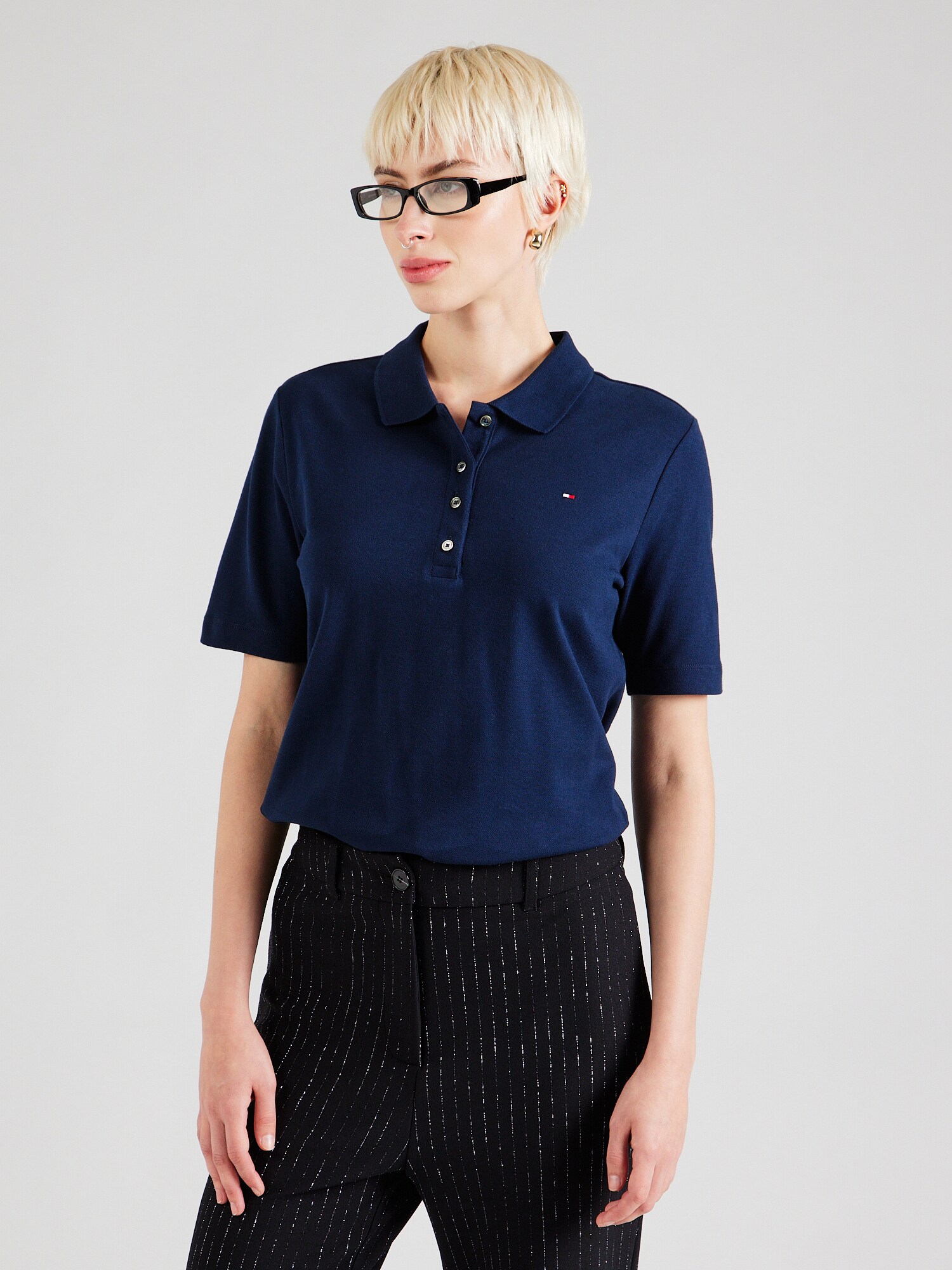 TOMMY HILFIGER Póló '1985'  sötétkék termék 2. képe