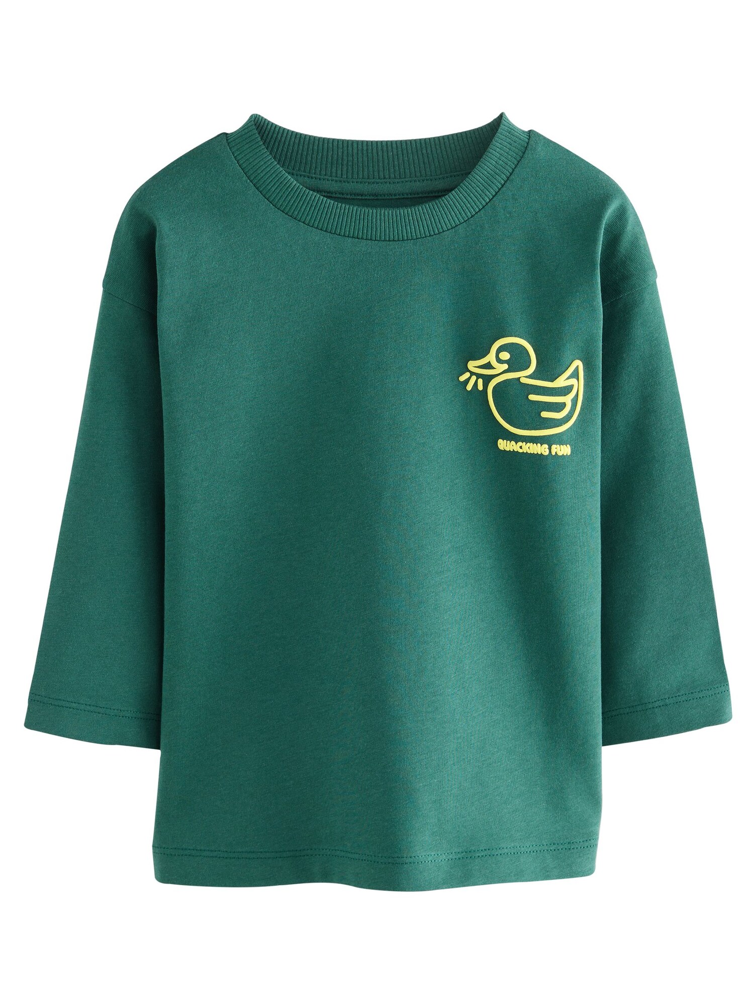 Next Tricou  galben / verde