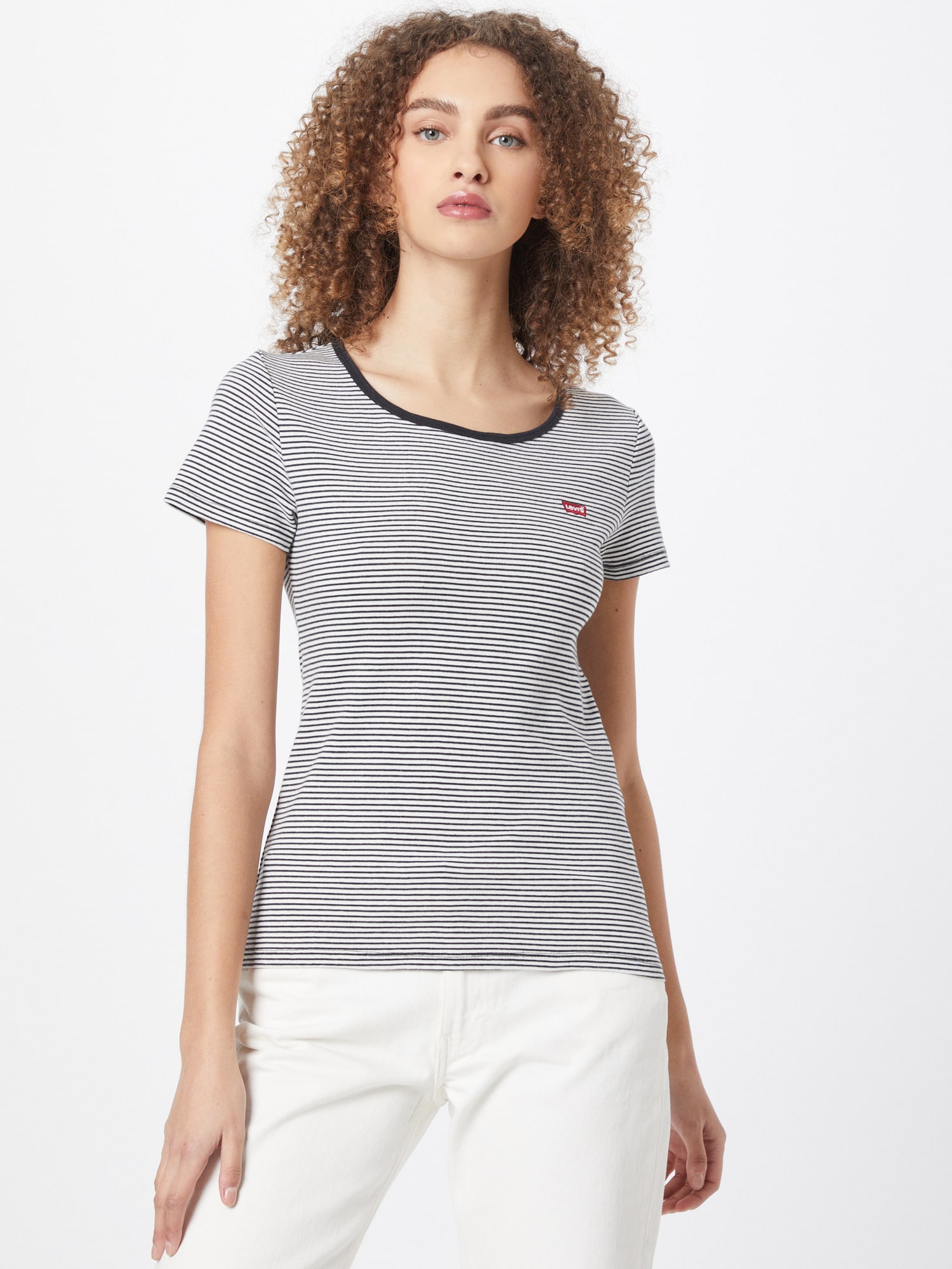 LEVI'S ® Póló '2Pack Crewneck Tee'  vérvörös / fekete / fehér termék 2. képe