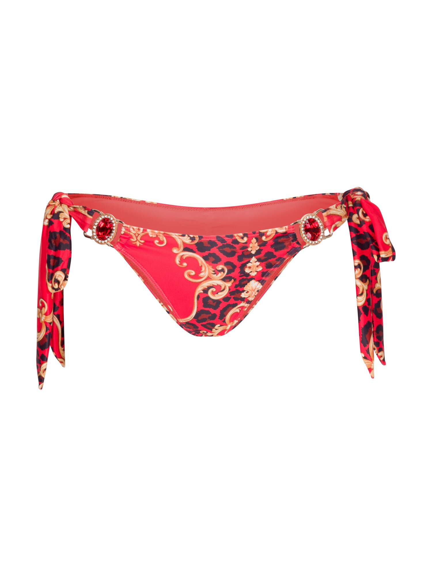 Moda Minx Bikinio kelnaitės 'Bella Vita' smėlio spalva / baklažano spalva / kraujo spalva / spanguolių spalva