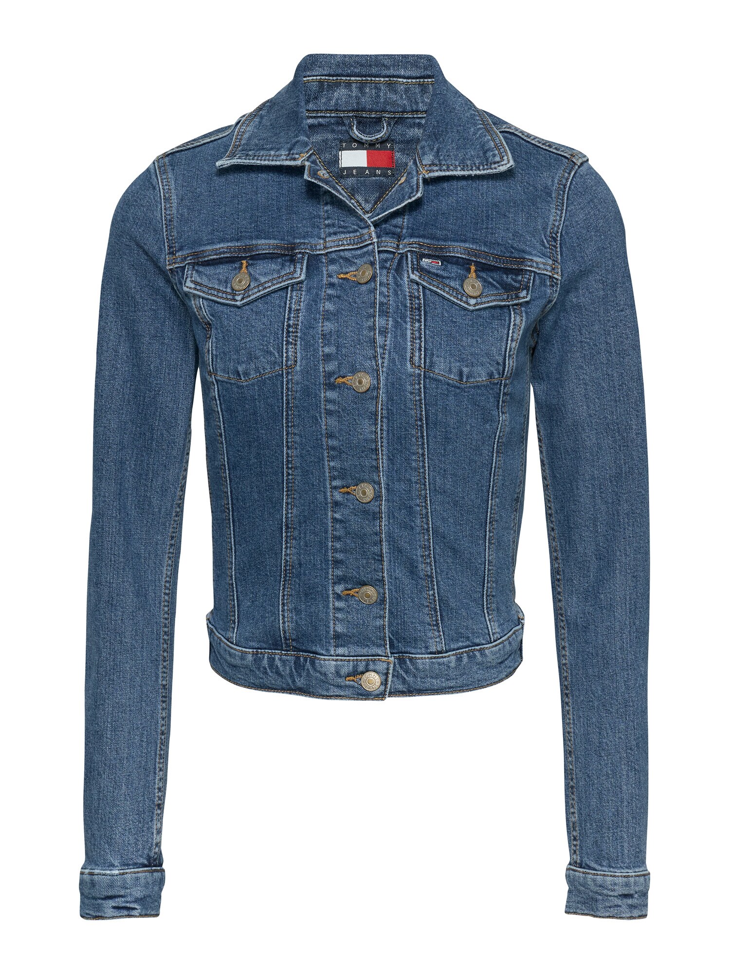 Tommy Jeans Prechodná bunda 'VIVianne'  modrá denim