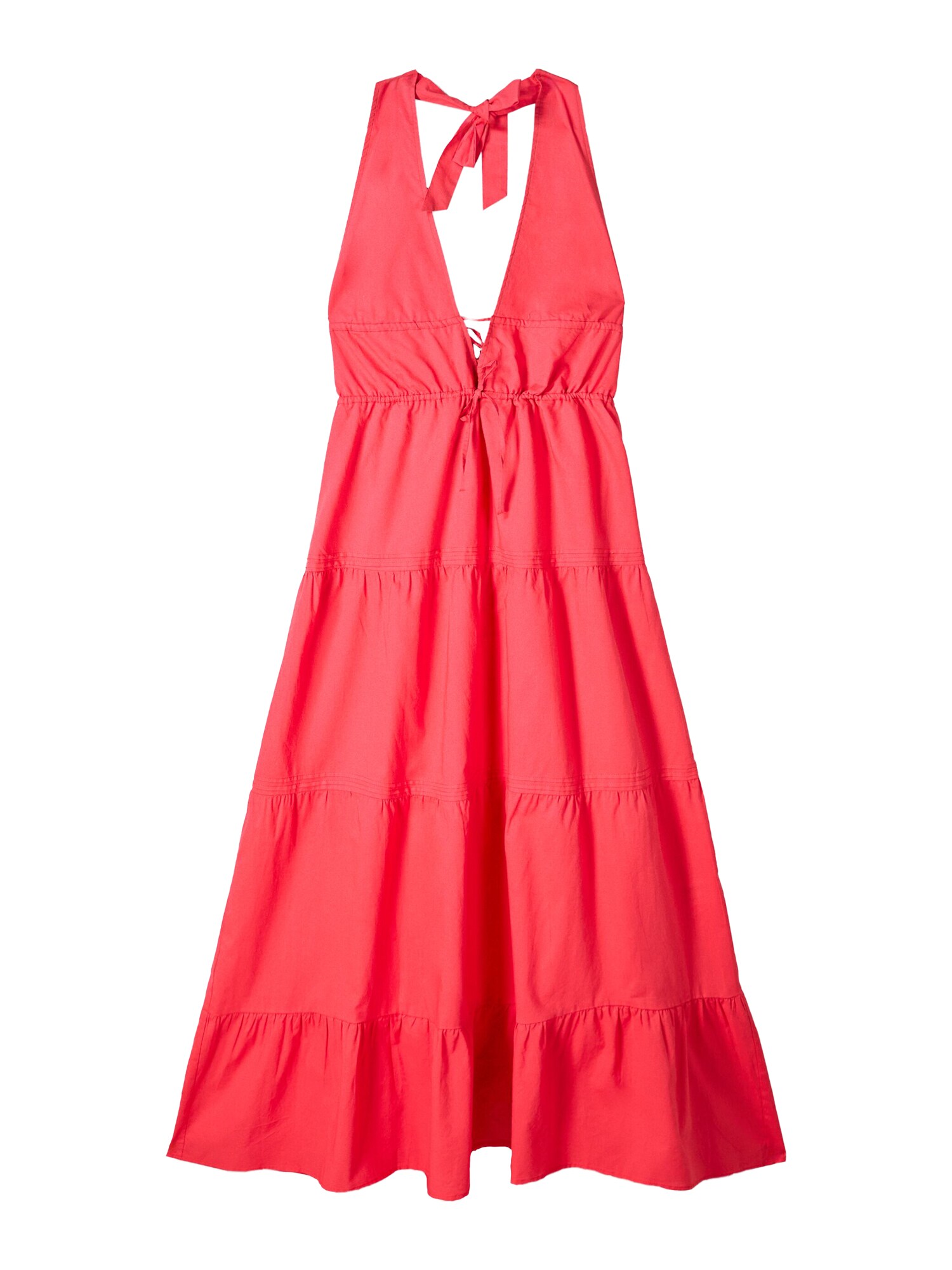 Bershka Rochie de vară  roșu deschis