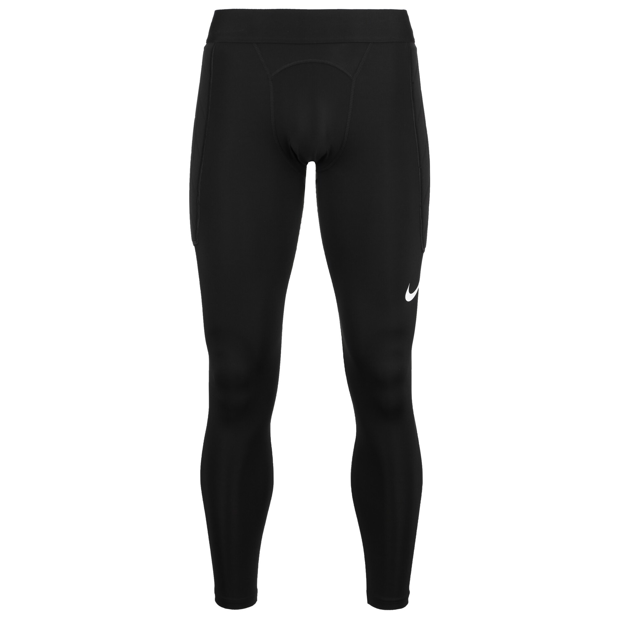 NIKE Pantaloni sport  negru / alb