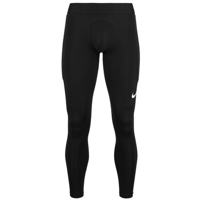 NIKE Pantalón deportivo  negro / blanco